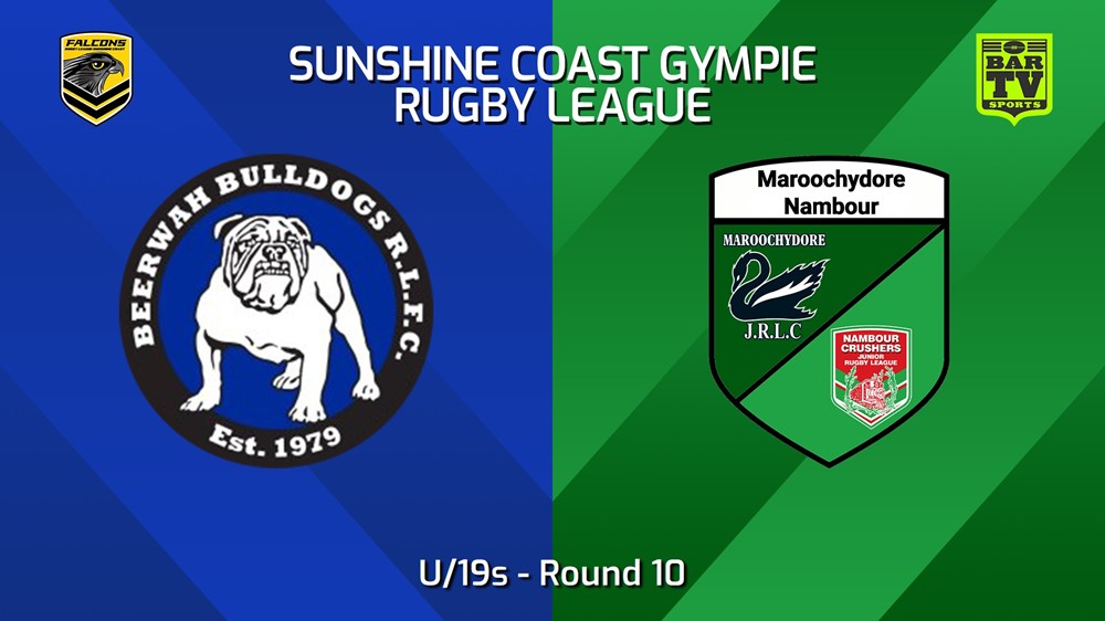 240615-video-Sunshine Coast RL Round 10 - U/19s - Beerwah Bulldogs v Maroochydore/Nambour Slate Image