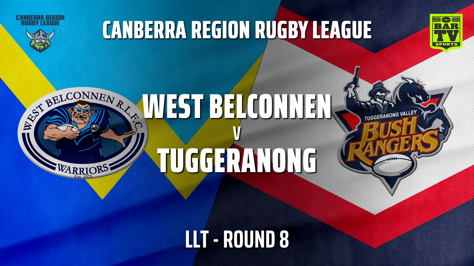 210606-CRRL Round 8 - Ladies League Tag - West Belconnen Warriors v Tuggeranong Bushrangers Slate Image