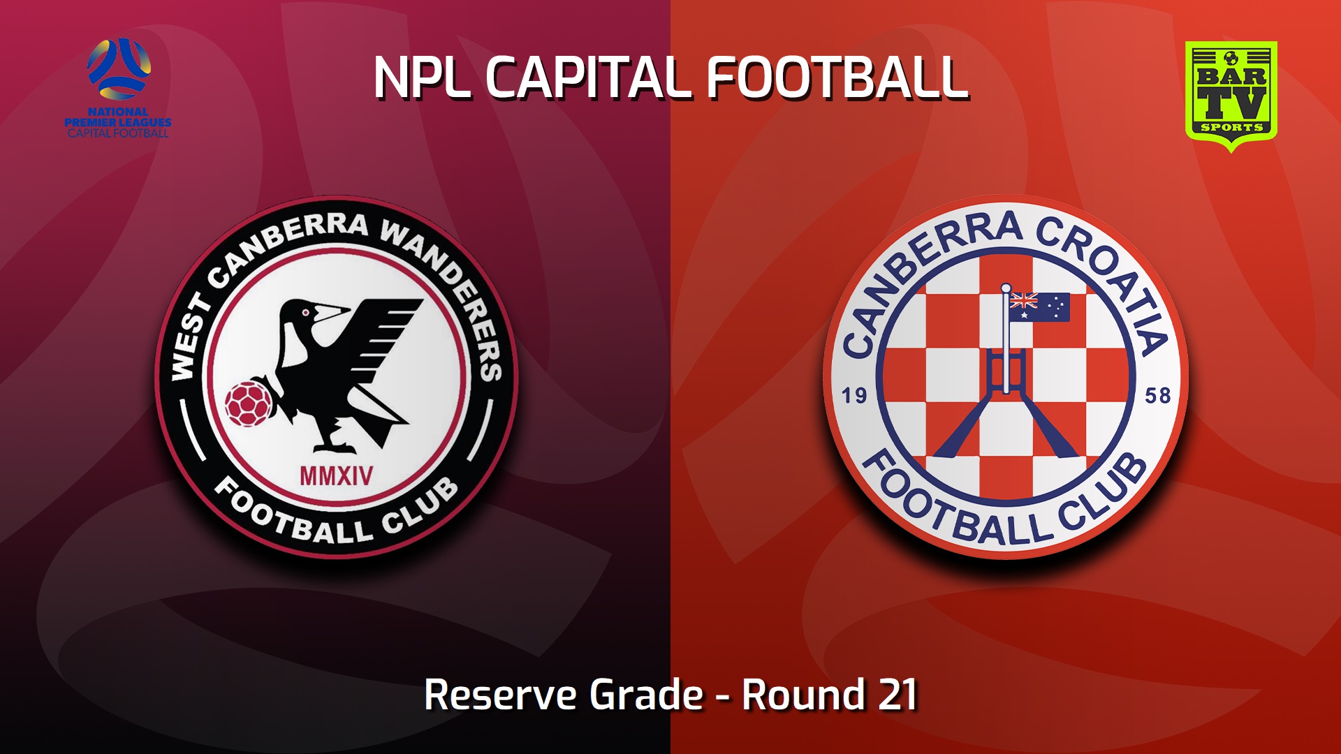 230903-NPL Women - Reserve Grade - Capital Football Round 21 - West Canberra Wanderers FC (women) v Canberra Croatia FC (women) Slate Image