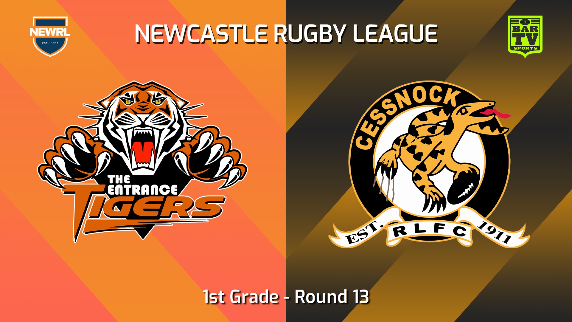 240714-video-Newcastle RL Round 13 - 1st Grade - The Entrance Tigers v Cessnock Goannas Slate Image