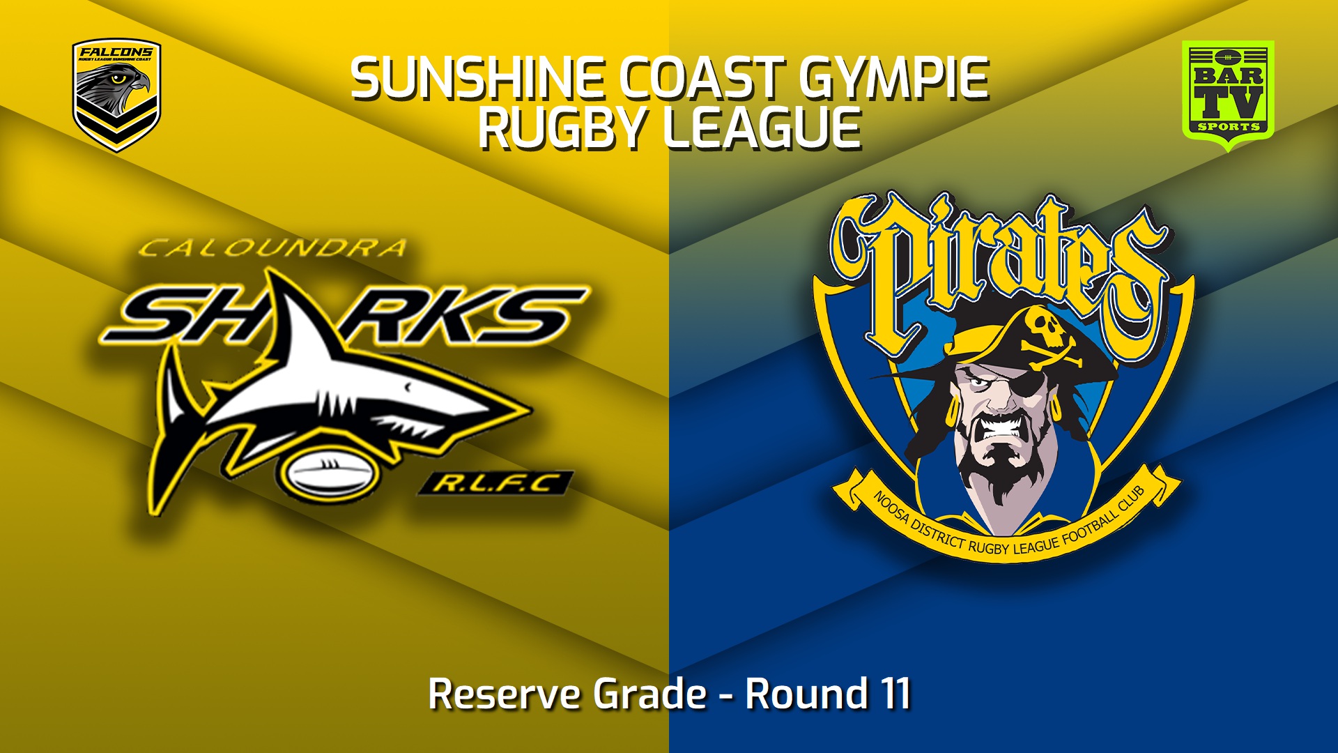 230624-Sunshine Coast RL Round 11 - Reserve Grade - Caloundra Sharks v Noosa Pirates Slate Image