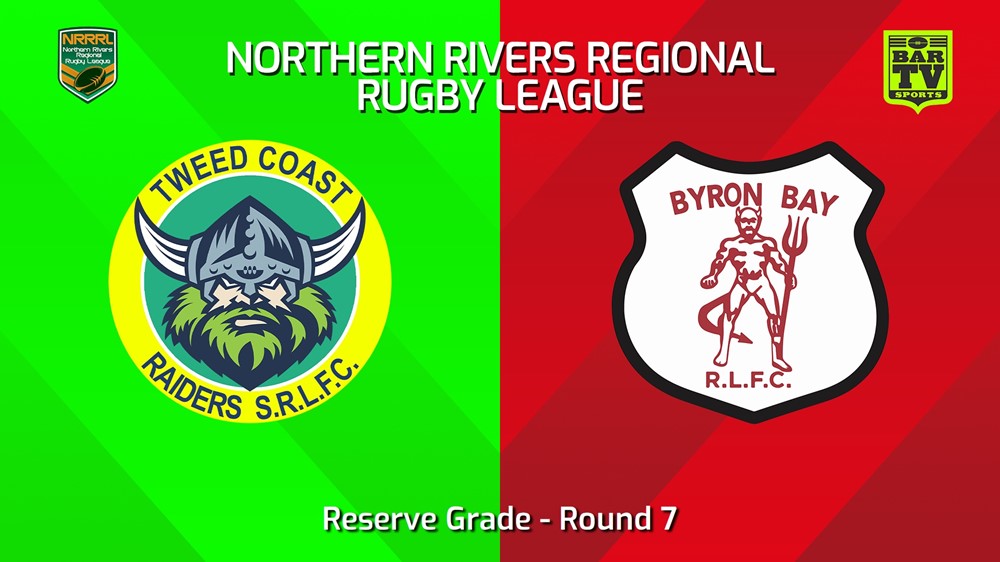 240519-video-Northern Rivers Round 7 - Reserve Grade - Tweed Coast Raiders v Byron Bay Red Devils Slate Image