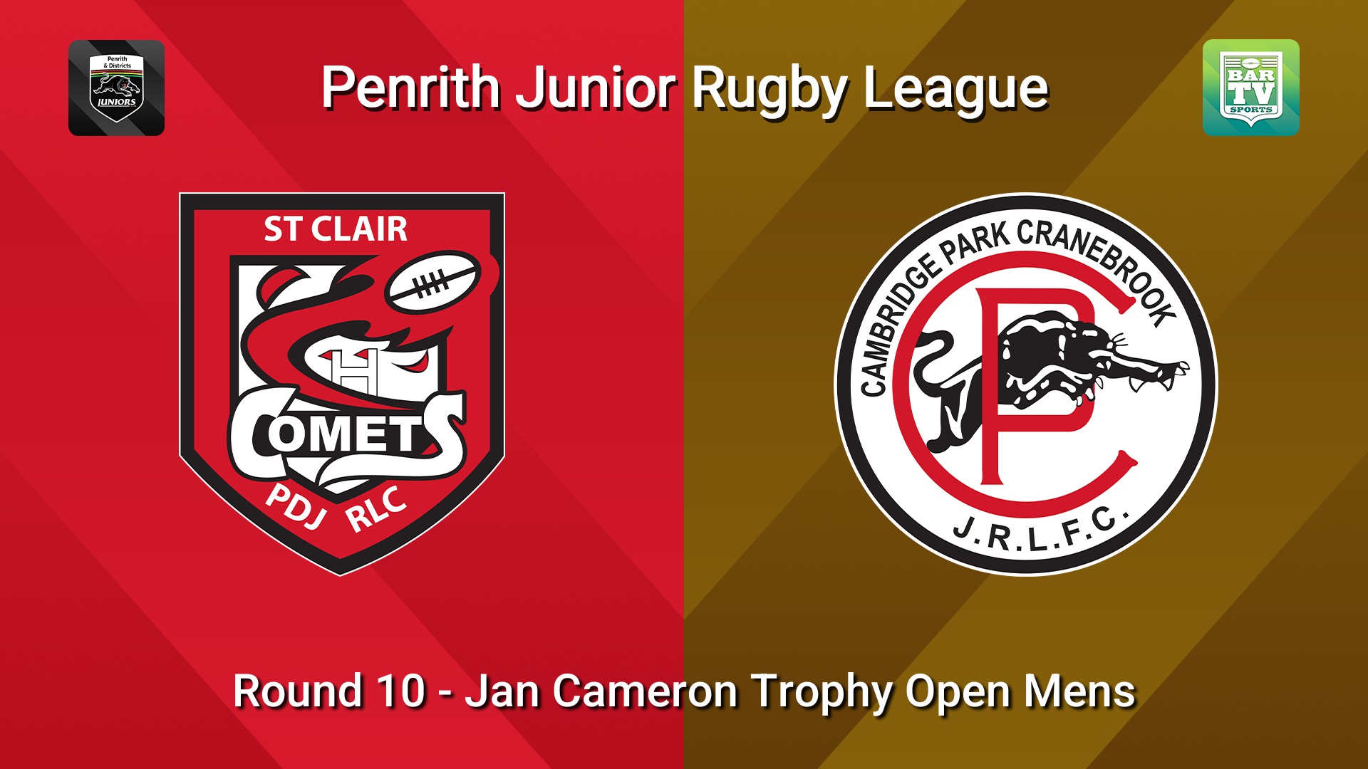260628-video-Penrith & District Junior Rugby League Round 10 - Jan Cameron Trophy Open Mens - St Clair v Cambridge Park Slate Image
