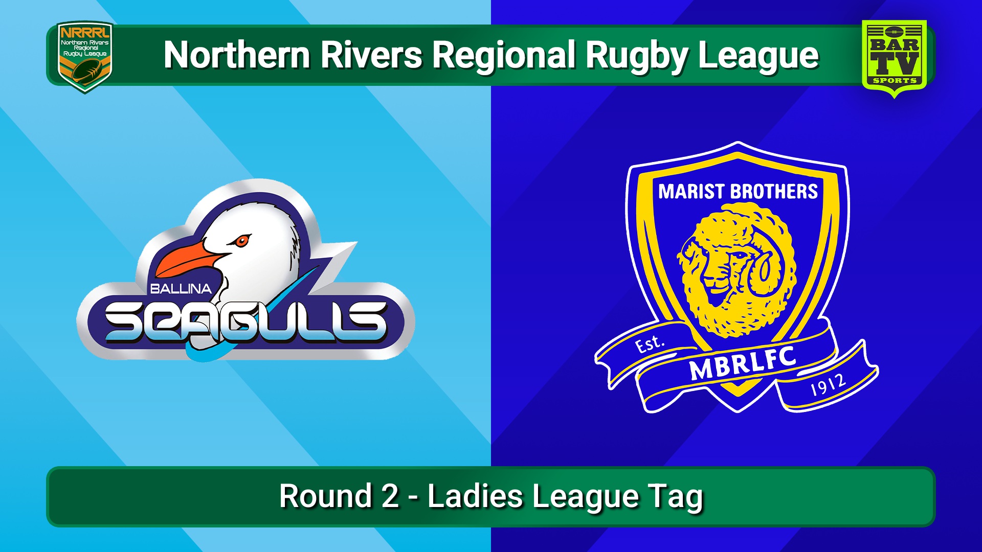 250413-video-Northern Rivers Round 2 - Ladies League Tag - Ballina Seagulls v Lismore Marist Brothers Slate Image