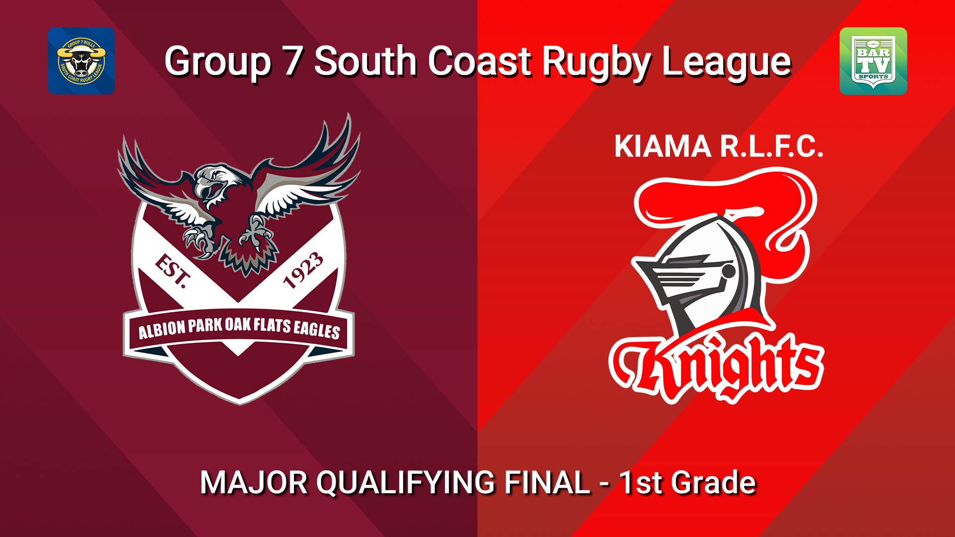 260912-video-South Coast MAJOR QUALIFYING FINAL - 1st Grade - Albion Park Oak Flats v Kiama Knights Slate Image