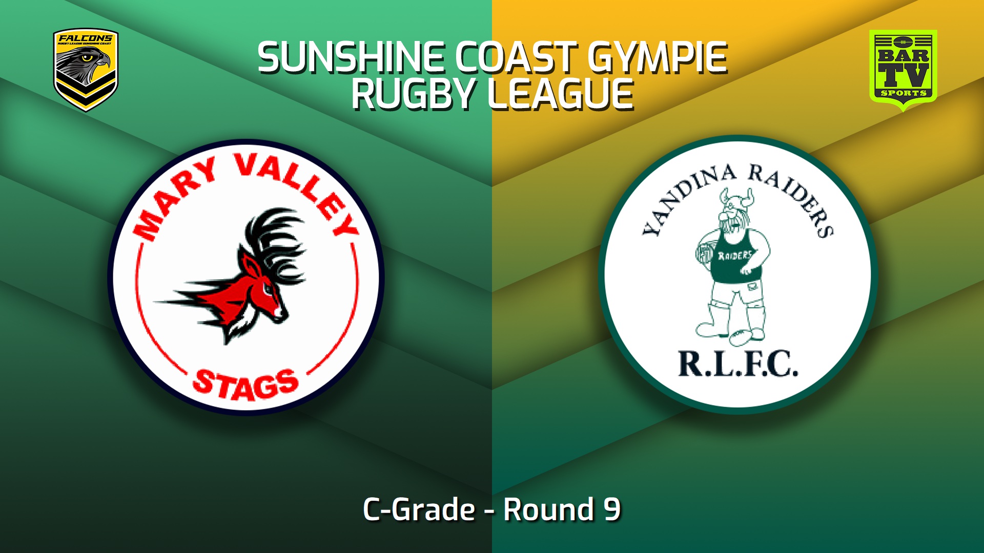 230610-Sunshine Coast RL Round 9 - C-Grade - Mary Valley Stags v Yandina Raiders Slate Image
