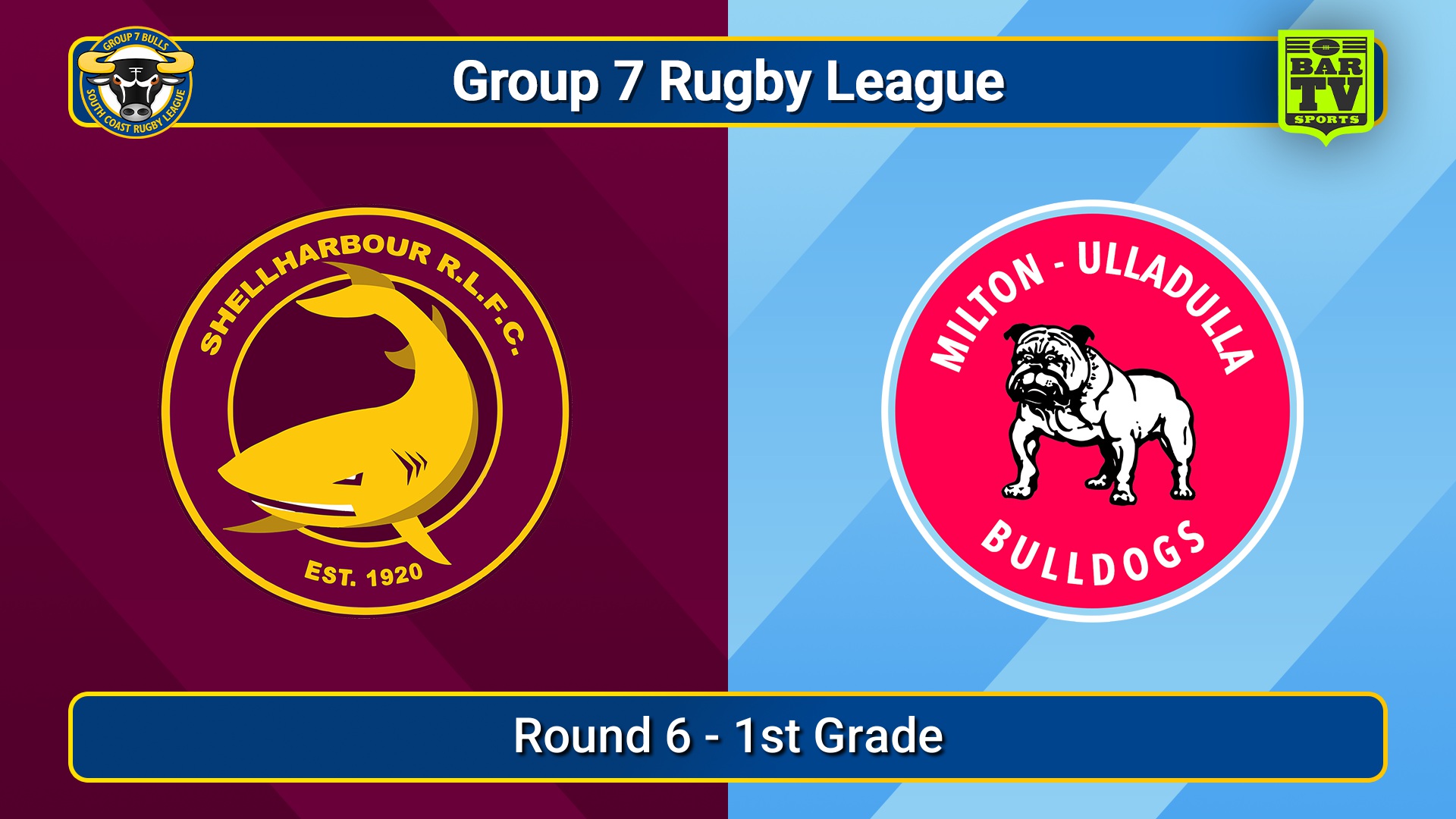 250518-video-South Coast Round 6 - 1st Grade - Shellharbour Sharks v Milton-Ulladulla Bulldogs Slate Image