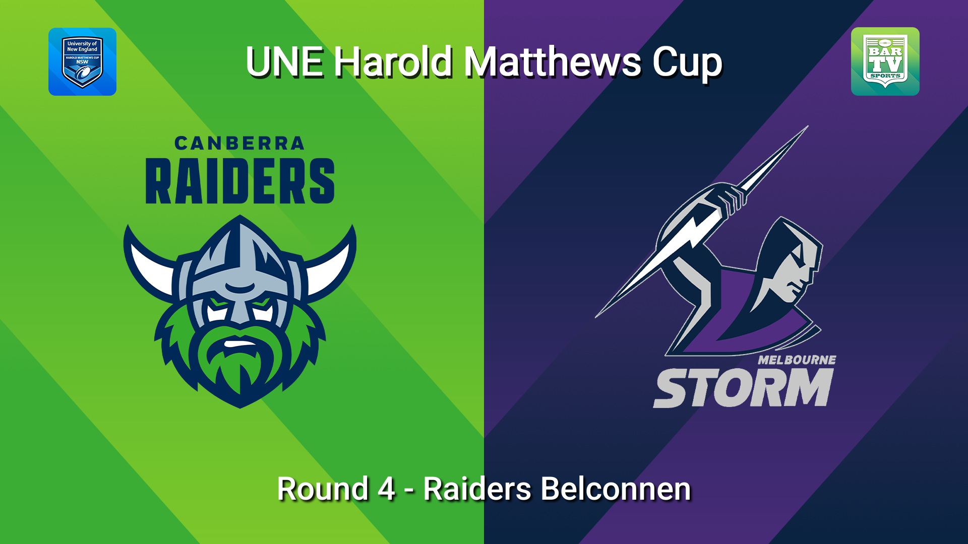 260301-video-UNE Harold Matthews Cup Round 4 - Canberra Raiders v Melbourne Storm Slate Image