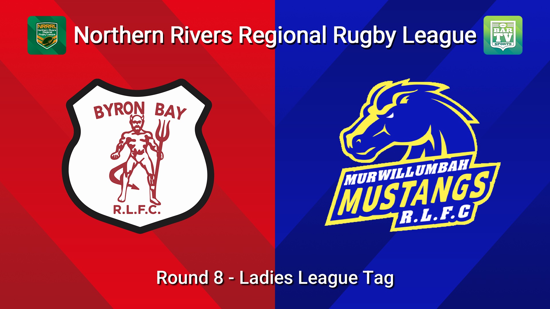 260614-video-Northern Rivers Round 8 - Ladies League Tag - Byron Bay Red Devils v Murwillumbah Mustangs Slate Image
