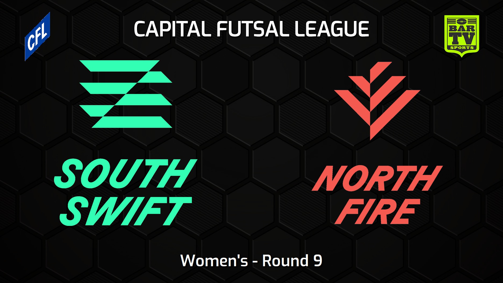 231215-Capital Football Futsal Round 9 - Women's - South Canberra Swift v North Canberra Fire Slate Image