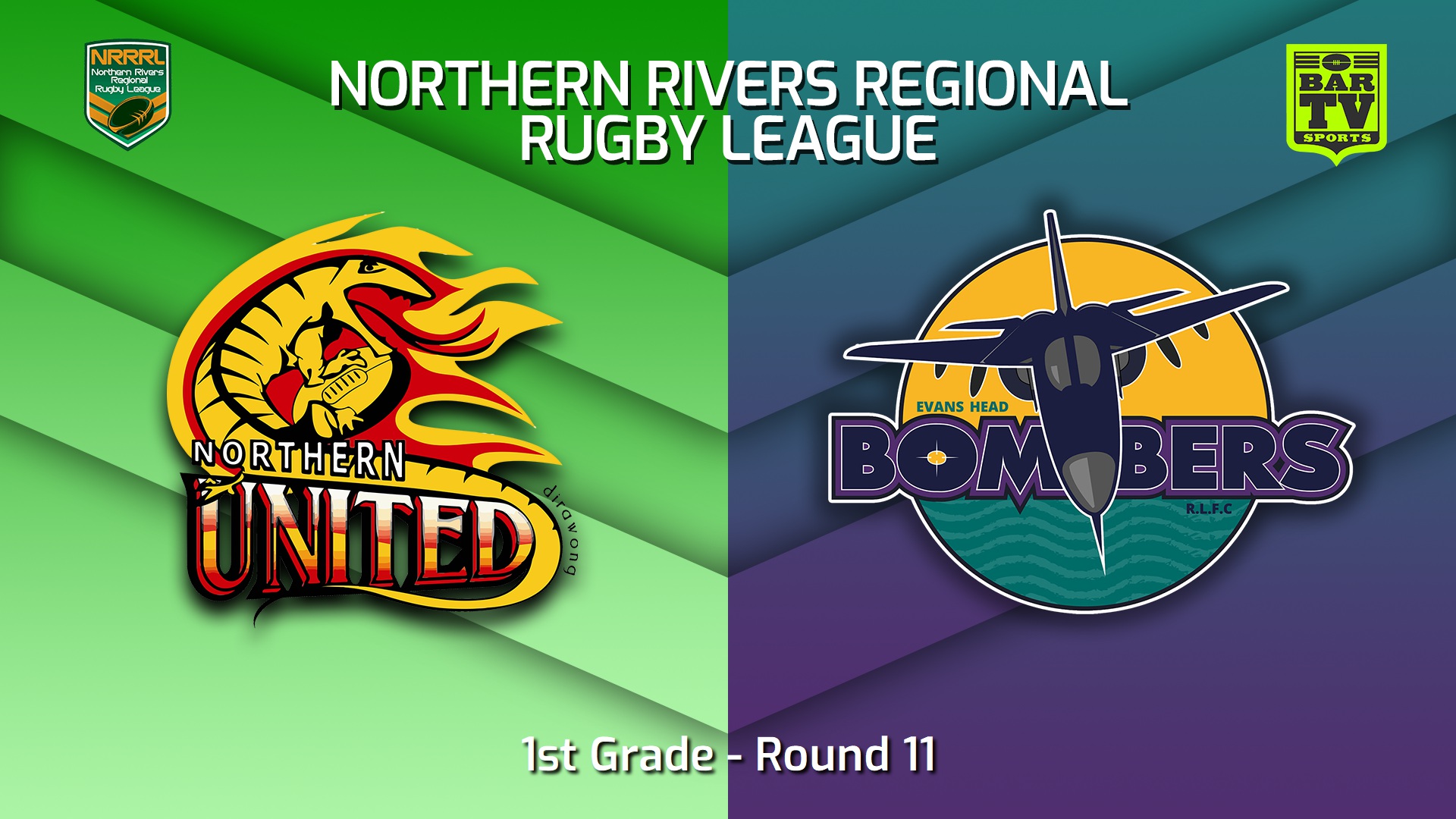 230701-Northern Rivers Round 11 - 1st Grade - Northern United v Evans Head Bombers Slate Image