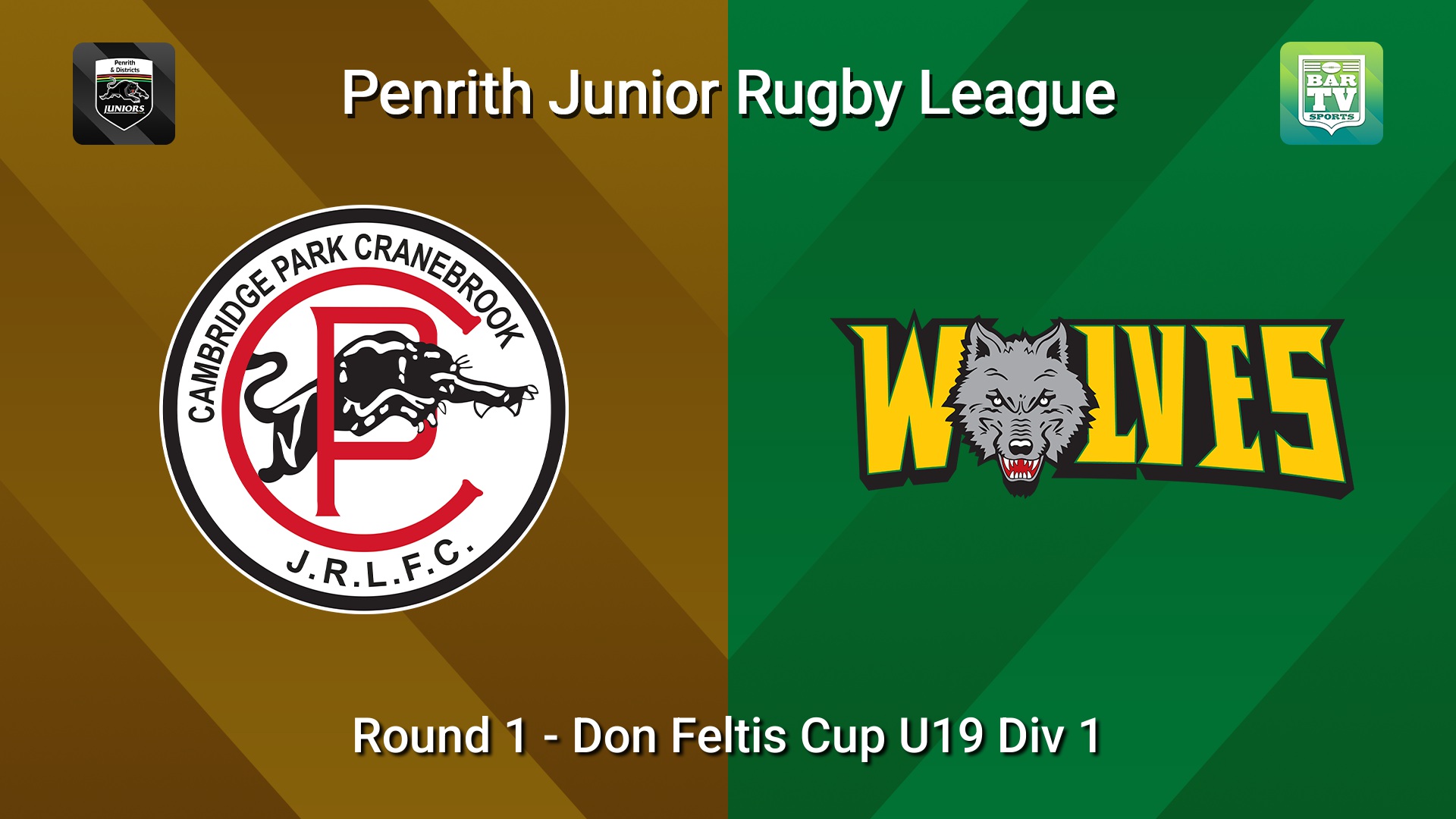 260328-video-Penrith & District Junior Rugby League Round 1 - Don Feltis Cup U19 Div 1 - Cambridge Park v Windsor Wolves Minigame Slate Image