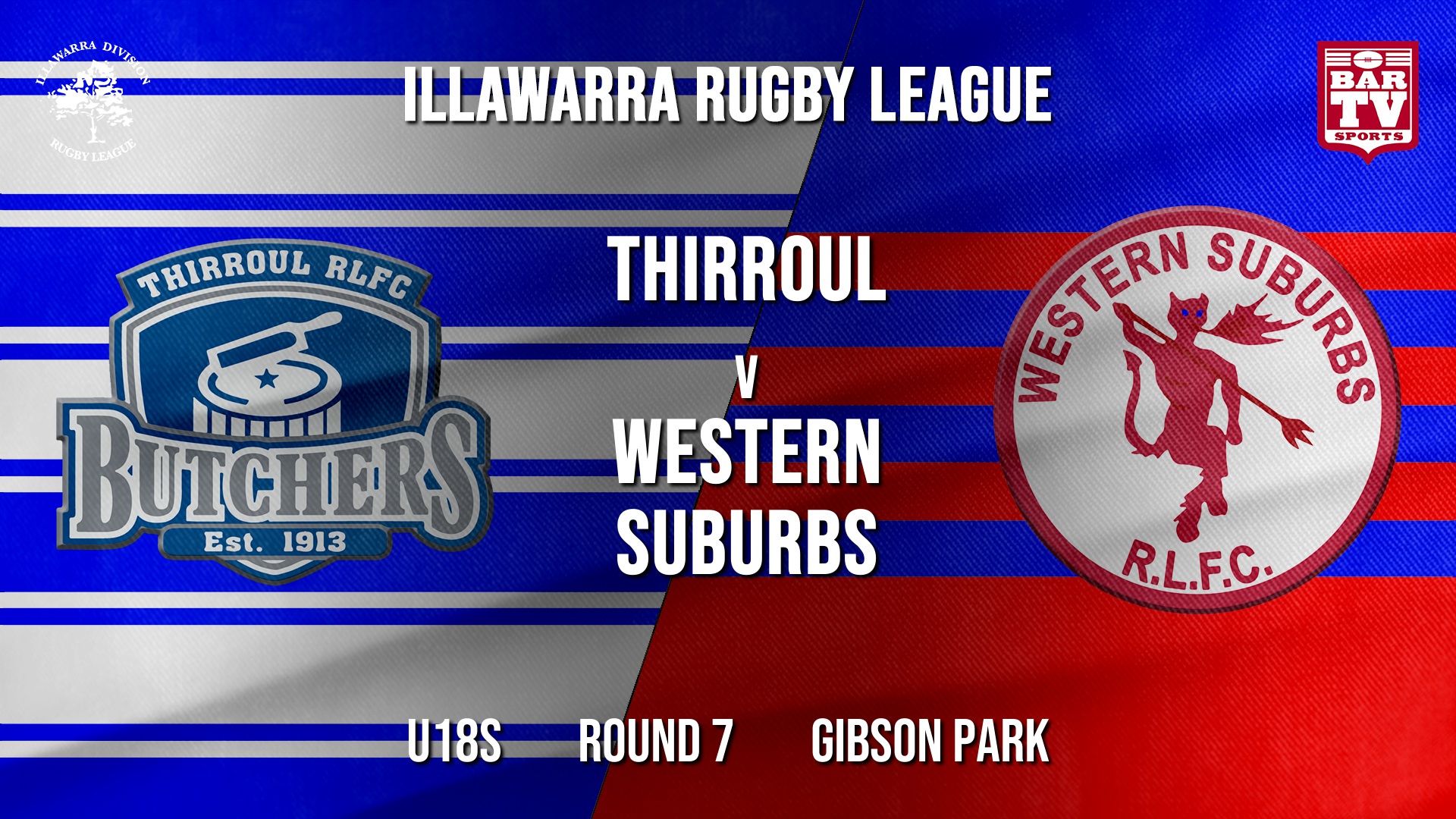 IRL Round 7 - U18s - Thirroul Butchers v Western Suburbs Devils Slate Image