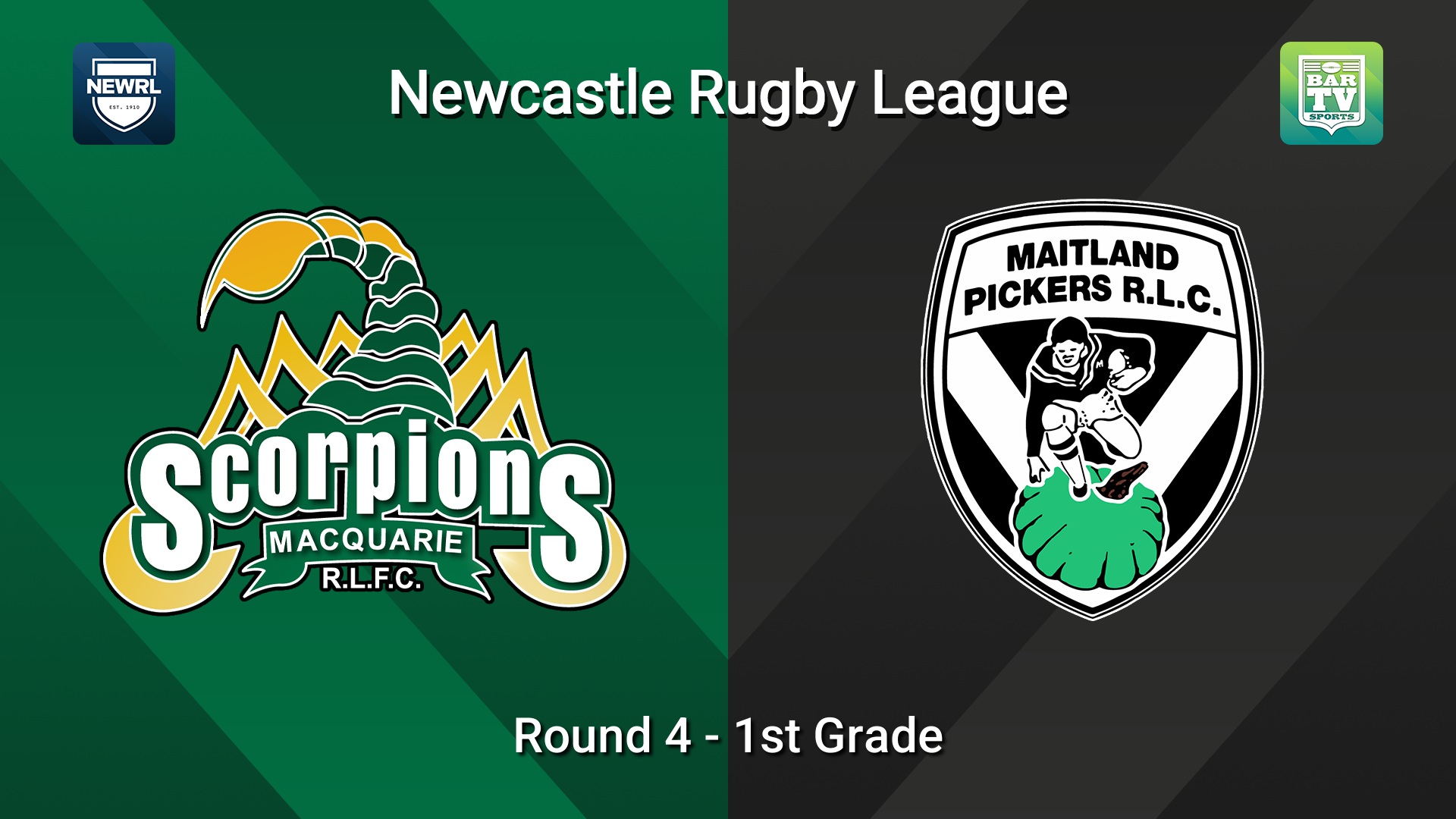 260502-video-Newcastle RL Round 4 - 1st Grade - Macquarie Scorpions v Maitland Pickers Slate Image