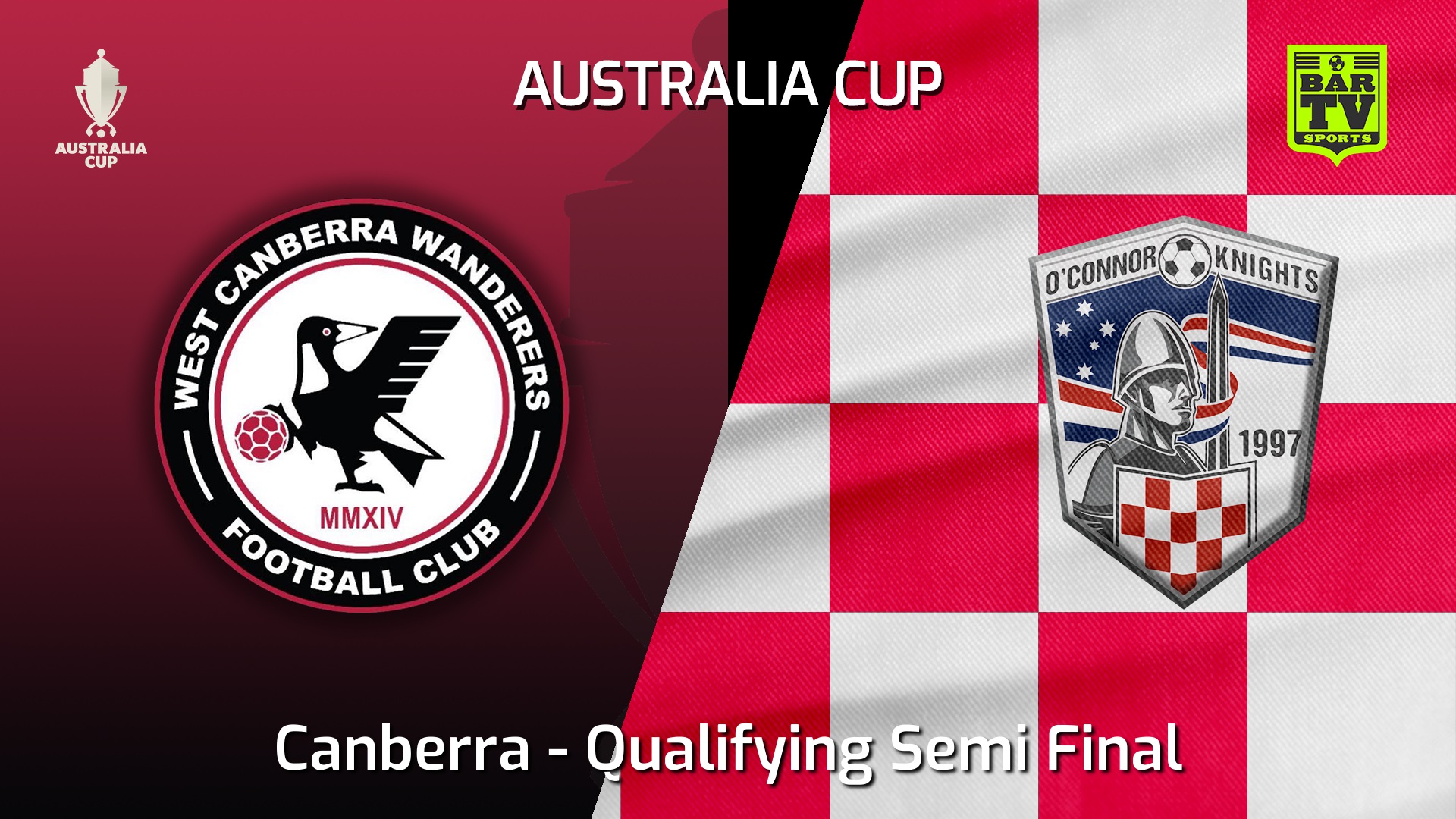 220519-Australia Cup Qualifying Canberra Qualifying Semi Final - West Canberra Wanderers v O'Connor Knights Slate Image