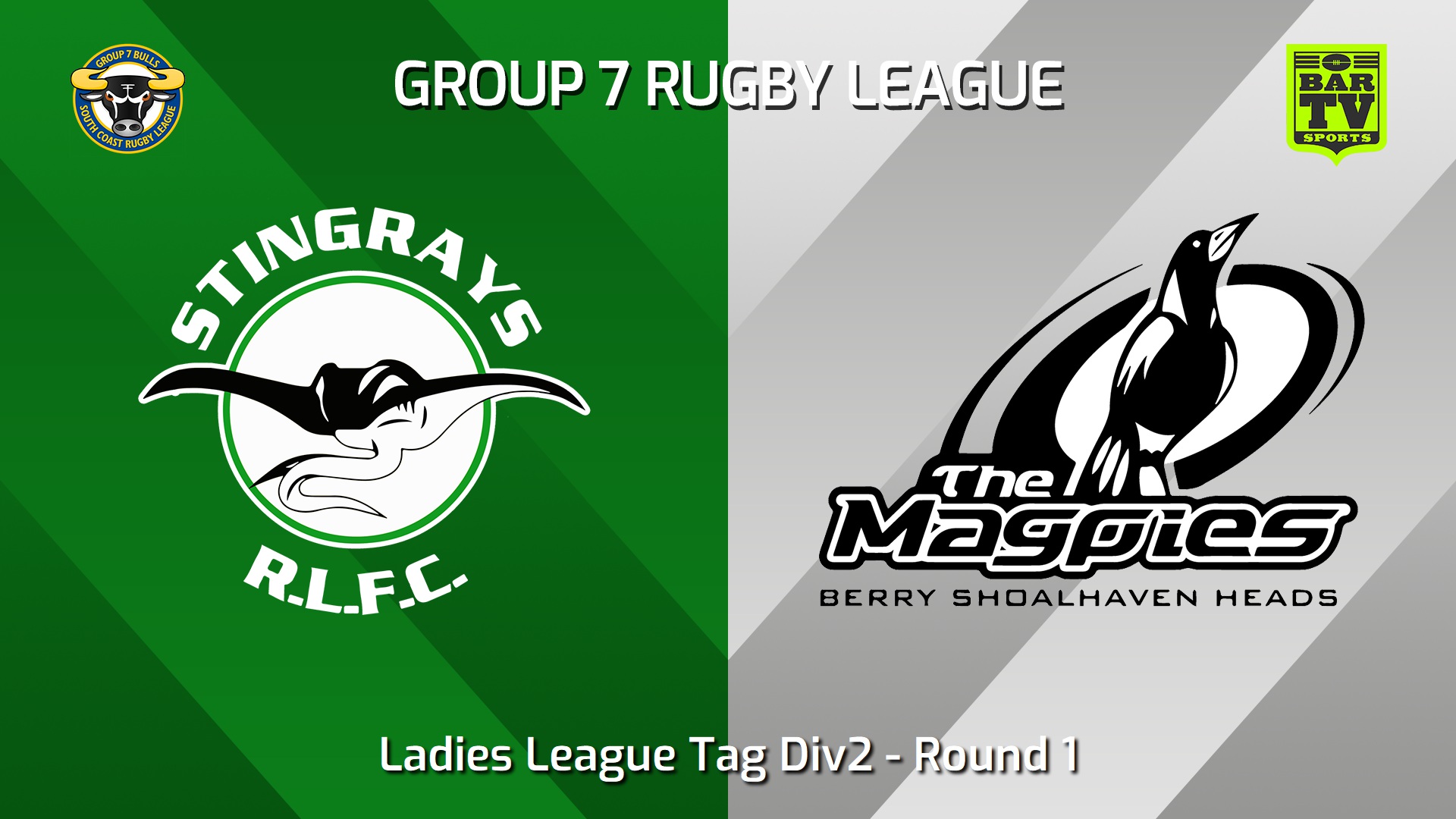 240714-video-South Coast Round 1 - Ladies League Tag Div2 - Stingrays of Shellharbour v Berry-Shoalhaven Heads Magpies Slate Image