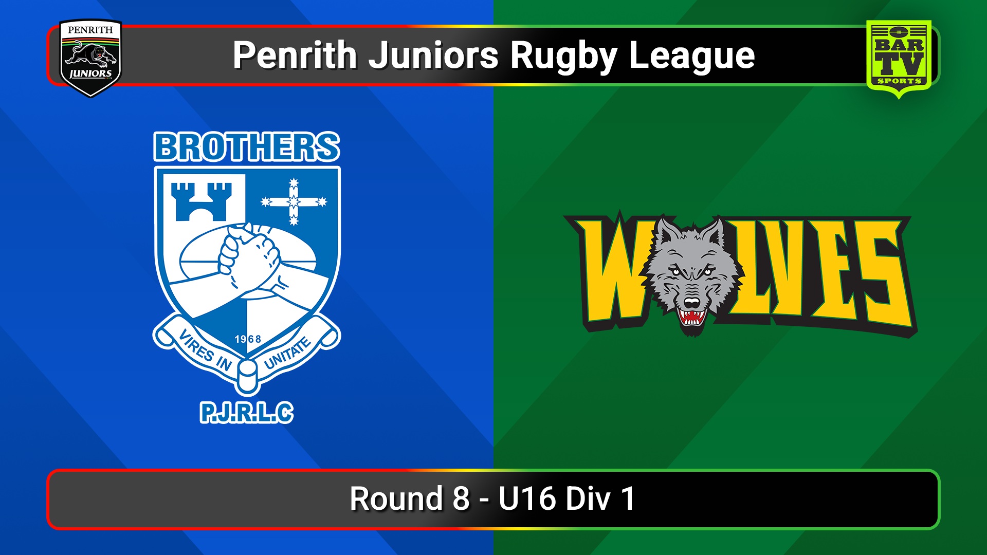 250613-video-Penrith & District Junior Rugby League Round 8 - U16 Div 1 - Brothers v Windsor Wolves Slate Image
