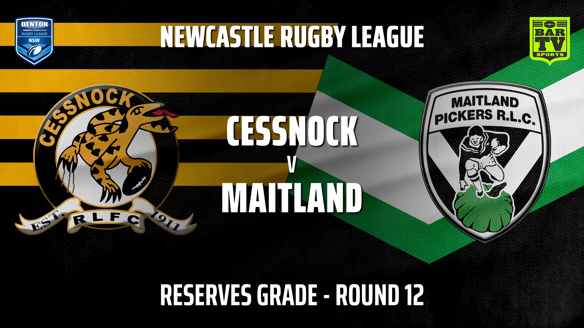 210619-Newcastle Round 12 - Reserve Grade - Cessnock Goannas v Maitland Pickers Slate Image