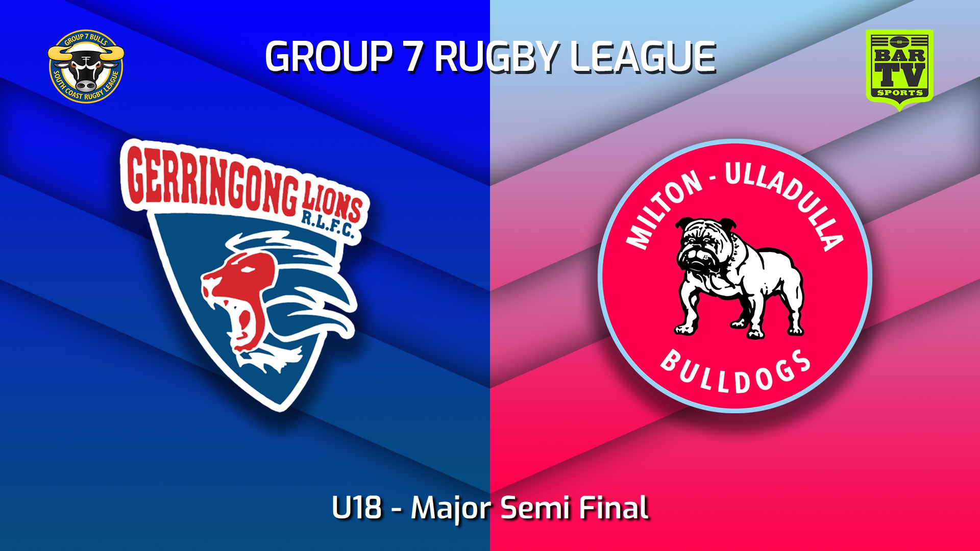 220911-South Coast Major Semi Final - U18 - Gerringong Lions v Milton-Ulladulla Bulldogs Slate Image