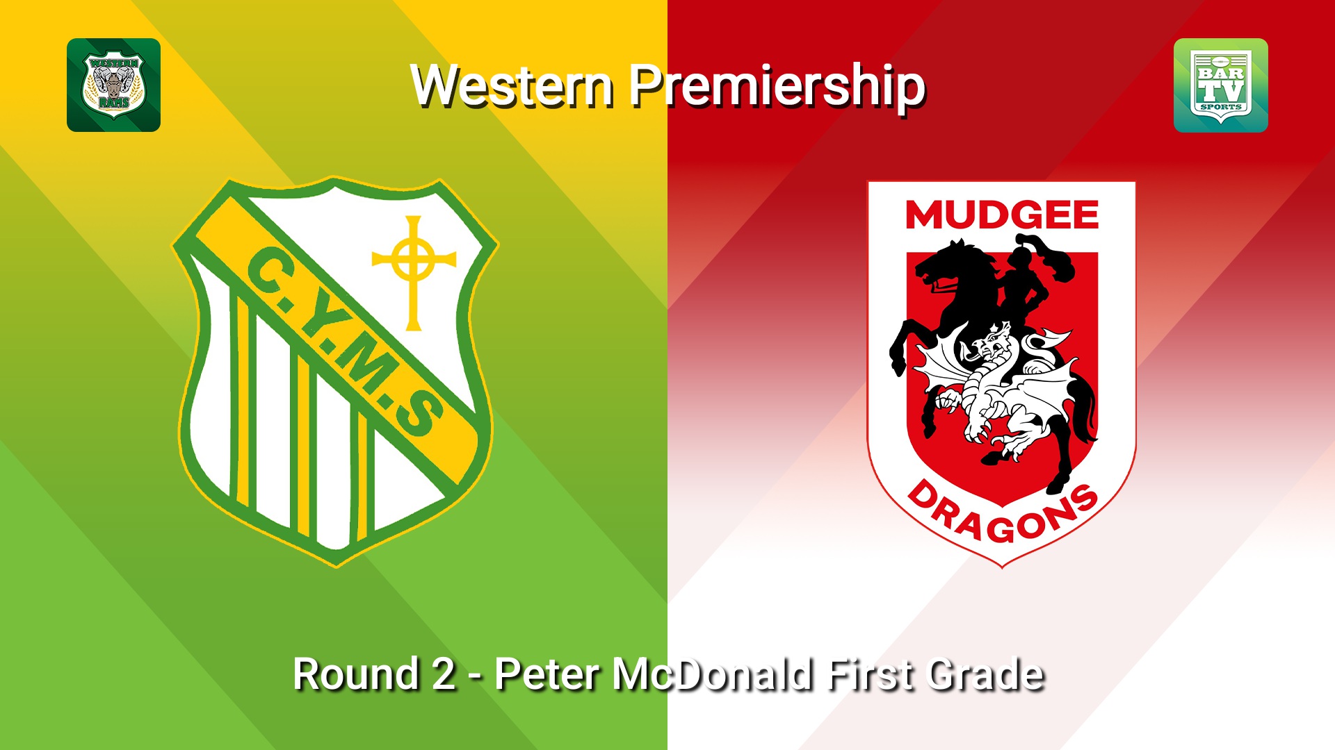 260426-video-Western Premiership Round 2 - Peter McDonald First Grade - Orange CYMS v Mudgee Dragons Slate Image