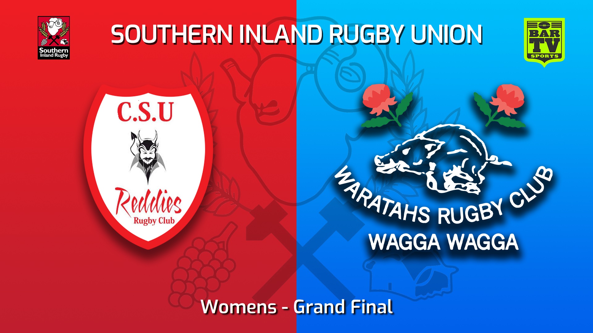 220903-Southern Inland Rugby Union Grand Final - Womens - CSU Reddies v Wagga Waratahs Slate Image