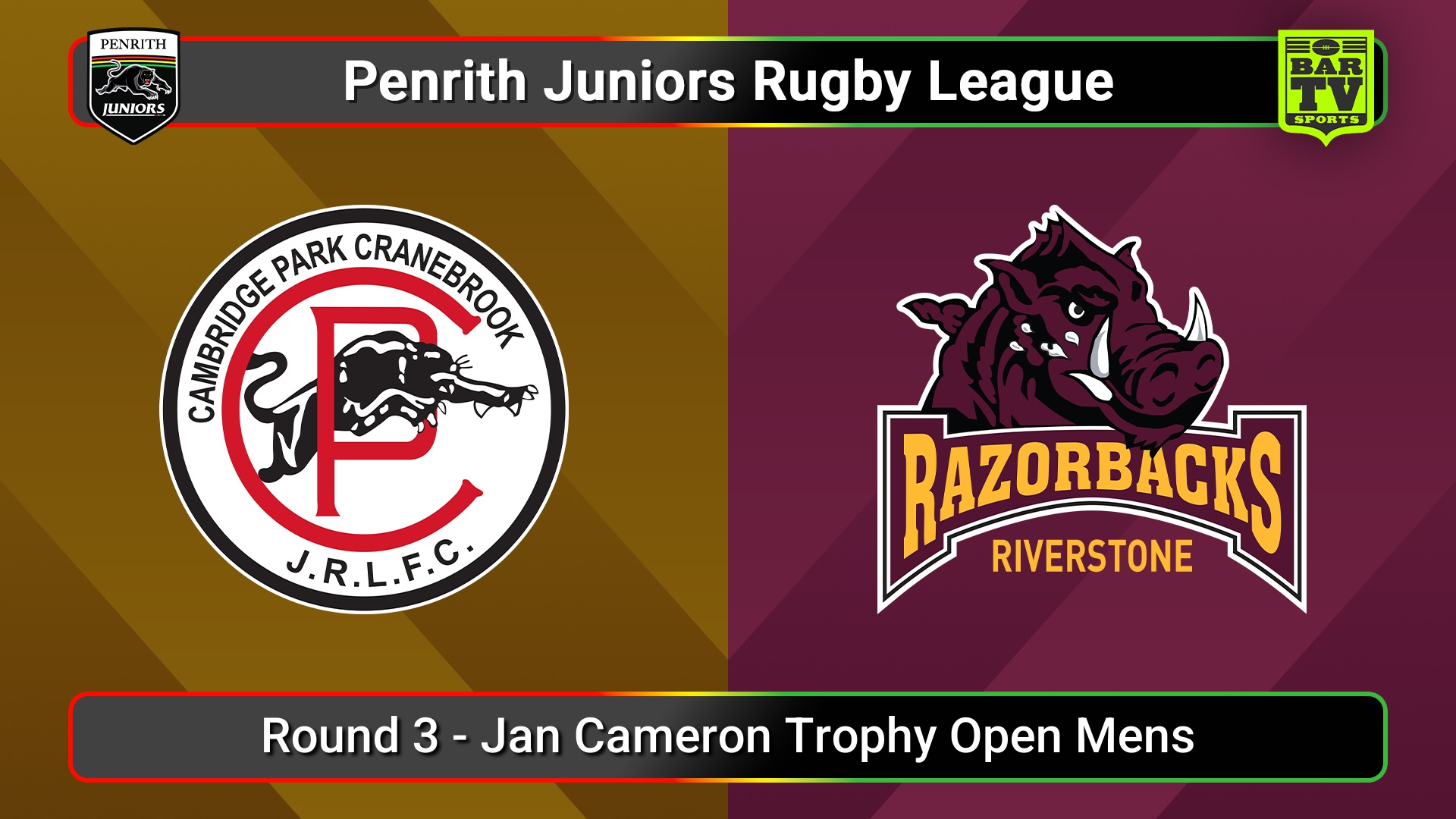 250425-video-Penrith & District Junior Rugby League Round 3 - Jan Cameron Trophy Open Mens - Cambridge Park v Riverstone Slate Image