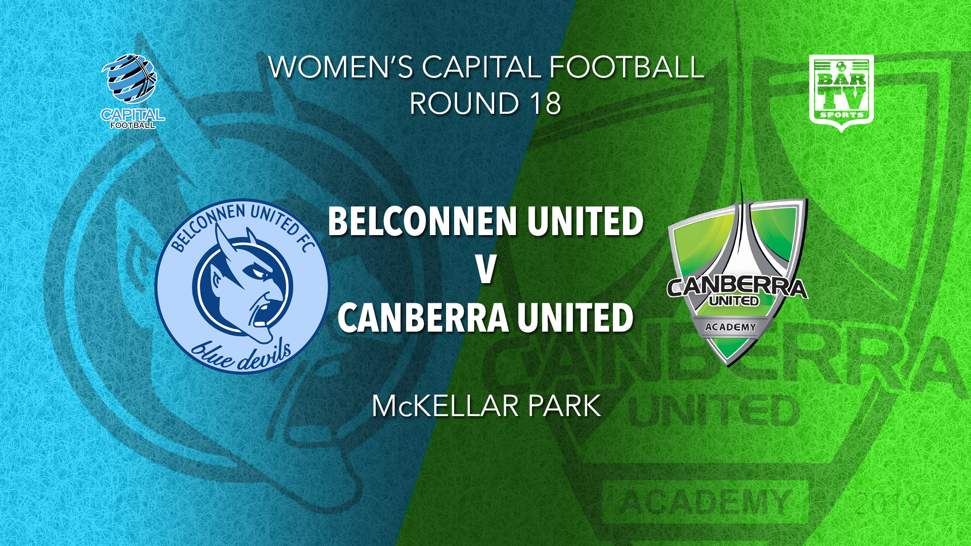 NPL Women - Capital Territory Round 18 - Belconnen United FC v Canberra United Academy Slate Image