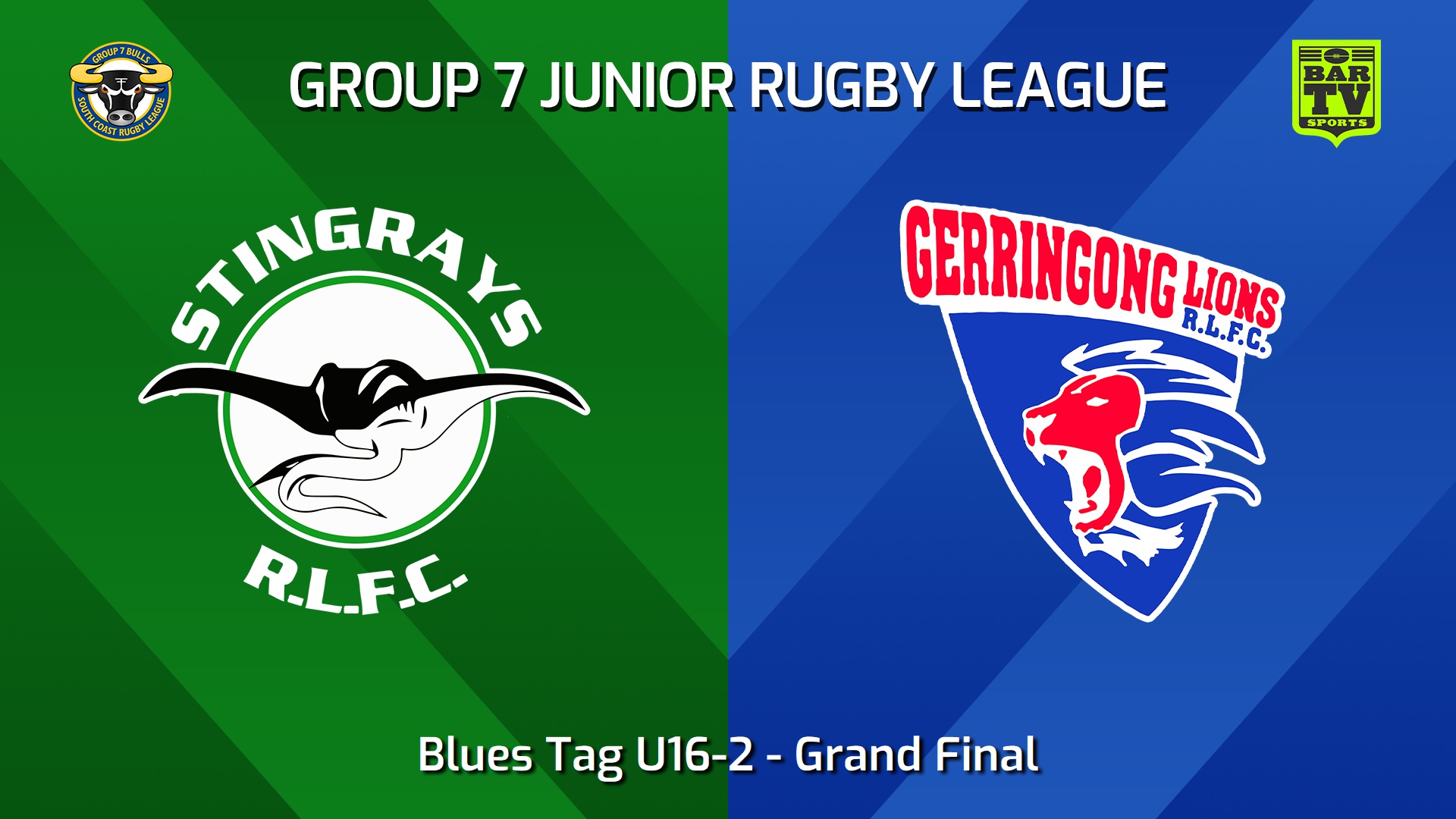 240810-video-South Coast Juniors Grand Final - Blues Tag U16-2 - Stingrays of Shellharbour v Gerringong Lions Slate Image