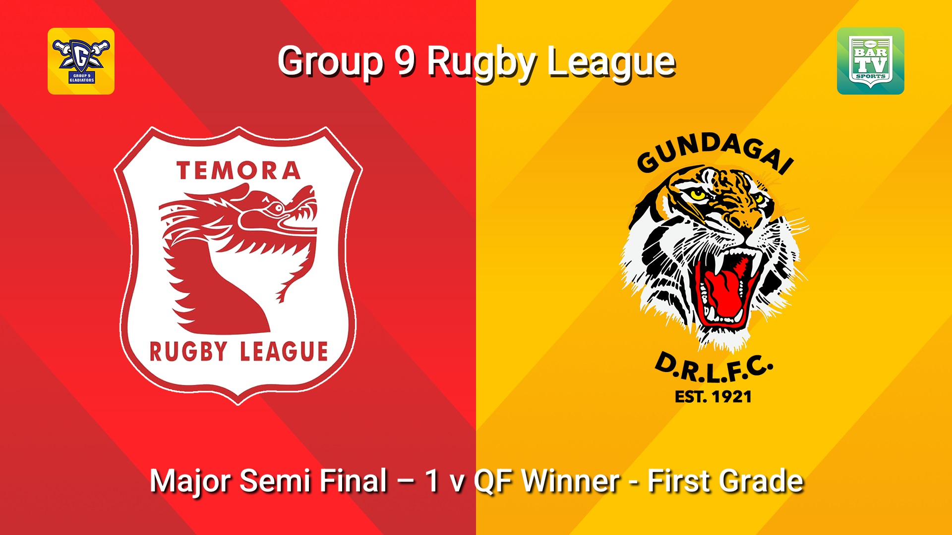 260906-video-Group 9 RL Major Semi Final – 1 v QF Winner - First Grade - Temora Dragons v Gundagai Tigers Slate Image