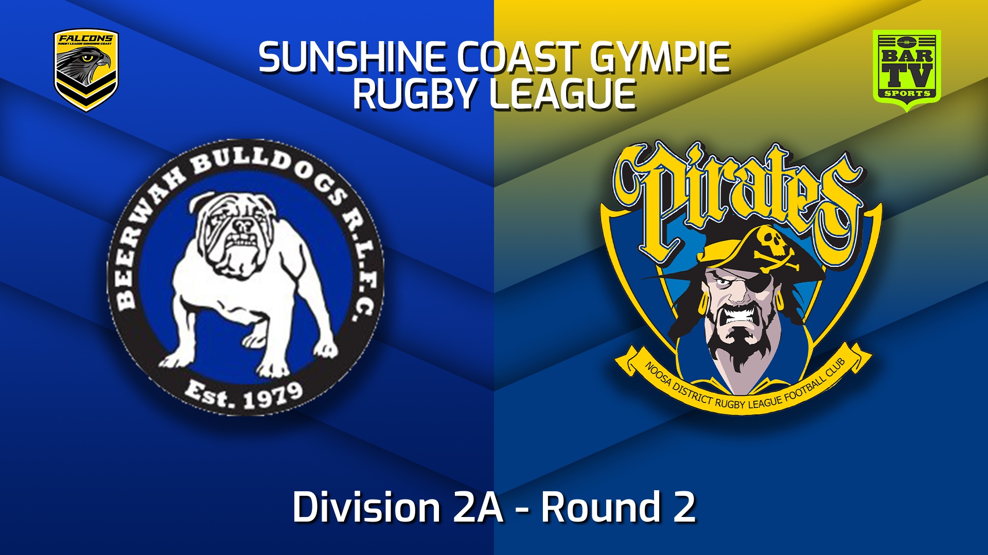 220409-Sunshine Coast RL Round 2 - Division 2A - Beerwah Bulldogs v Noosa Pirates Slate Image