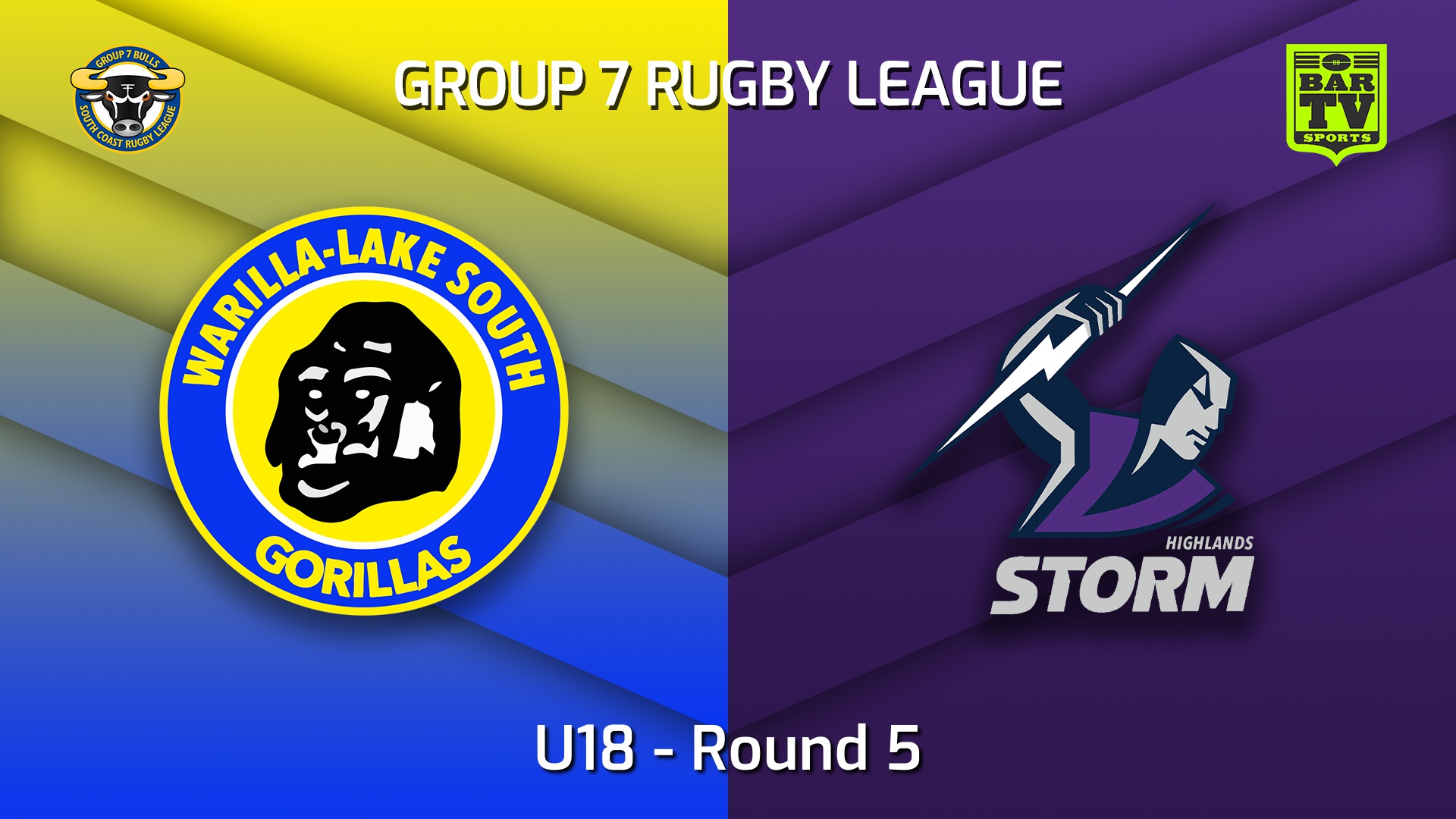 220612-South Coast Round 5 - U18 - Warilla-Lake South Gorillas v Southern Highlands Storm Slate Image