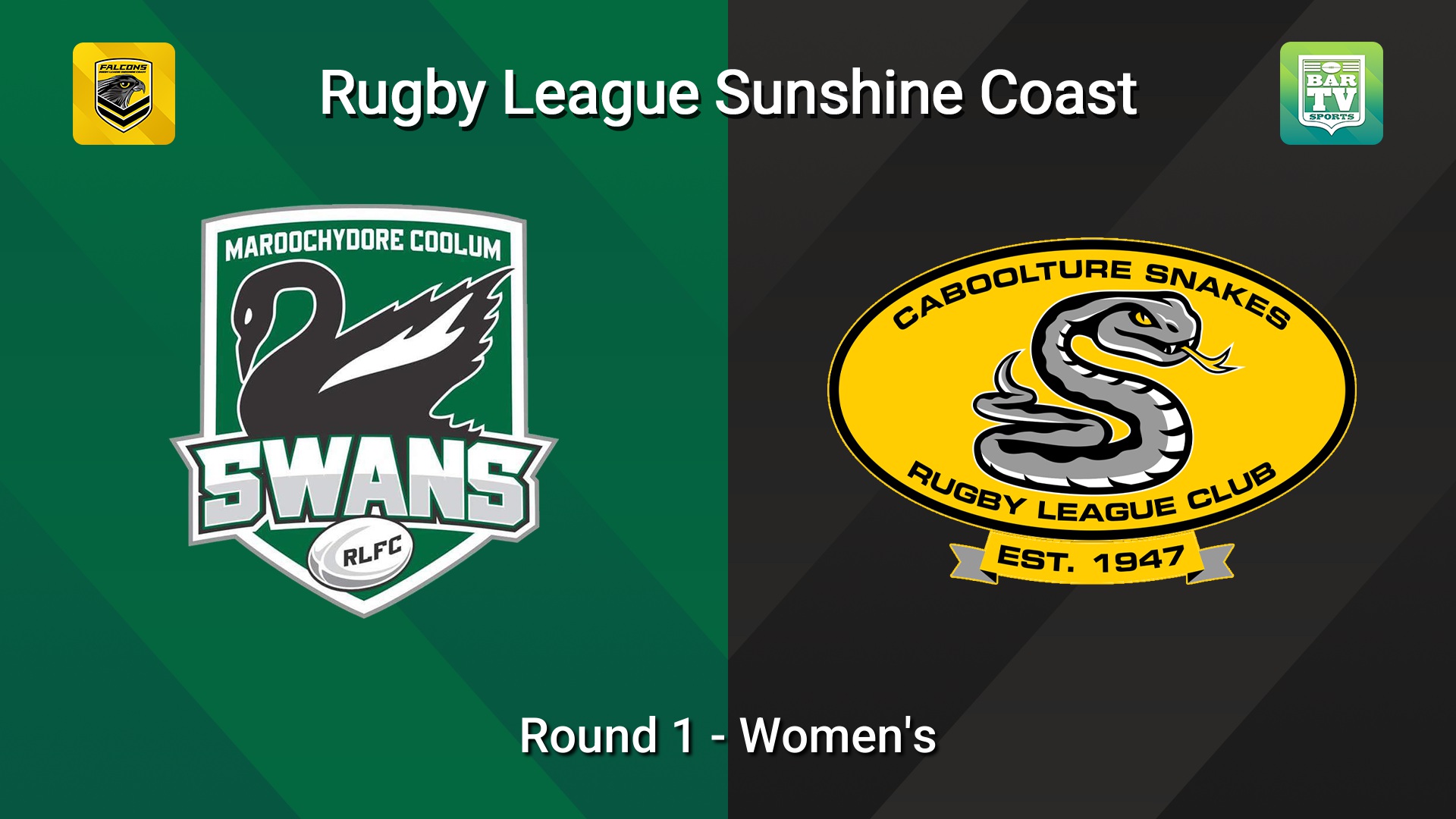 260503-video-Sunshine Coast RL Round 1 - Women's - Maroochydore Swans v Caboolture Snakes Slate Image