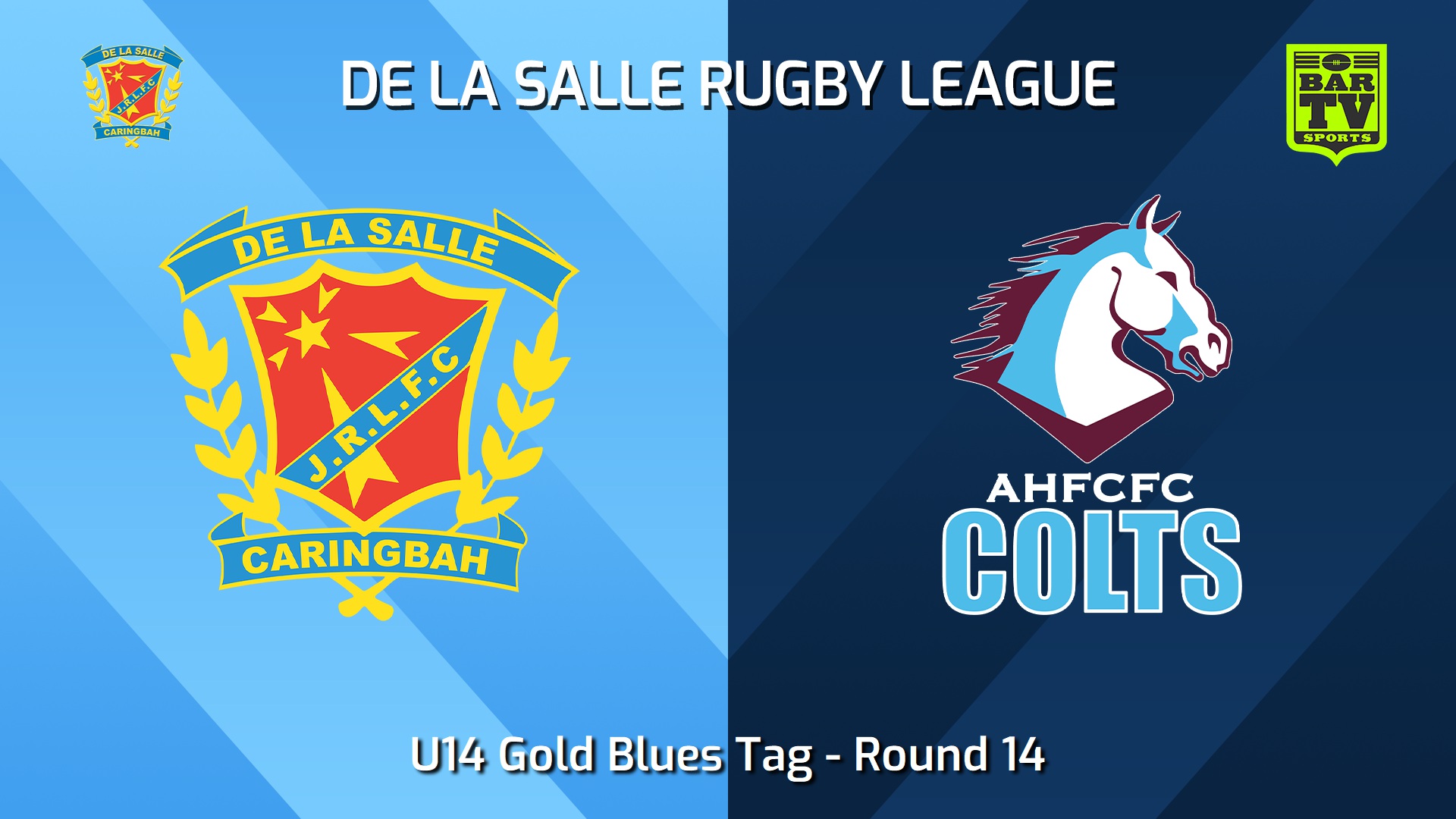 240804-video-De La Salle Round 14 - U14 Gold Blues Tag - De La Salle v Aquinas Colts Slate Image