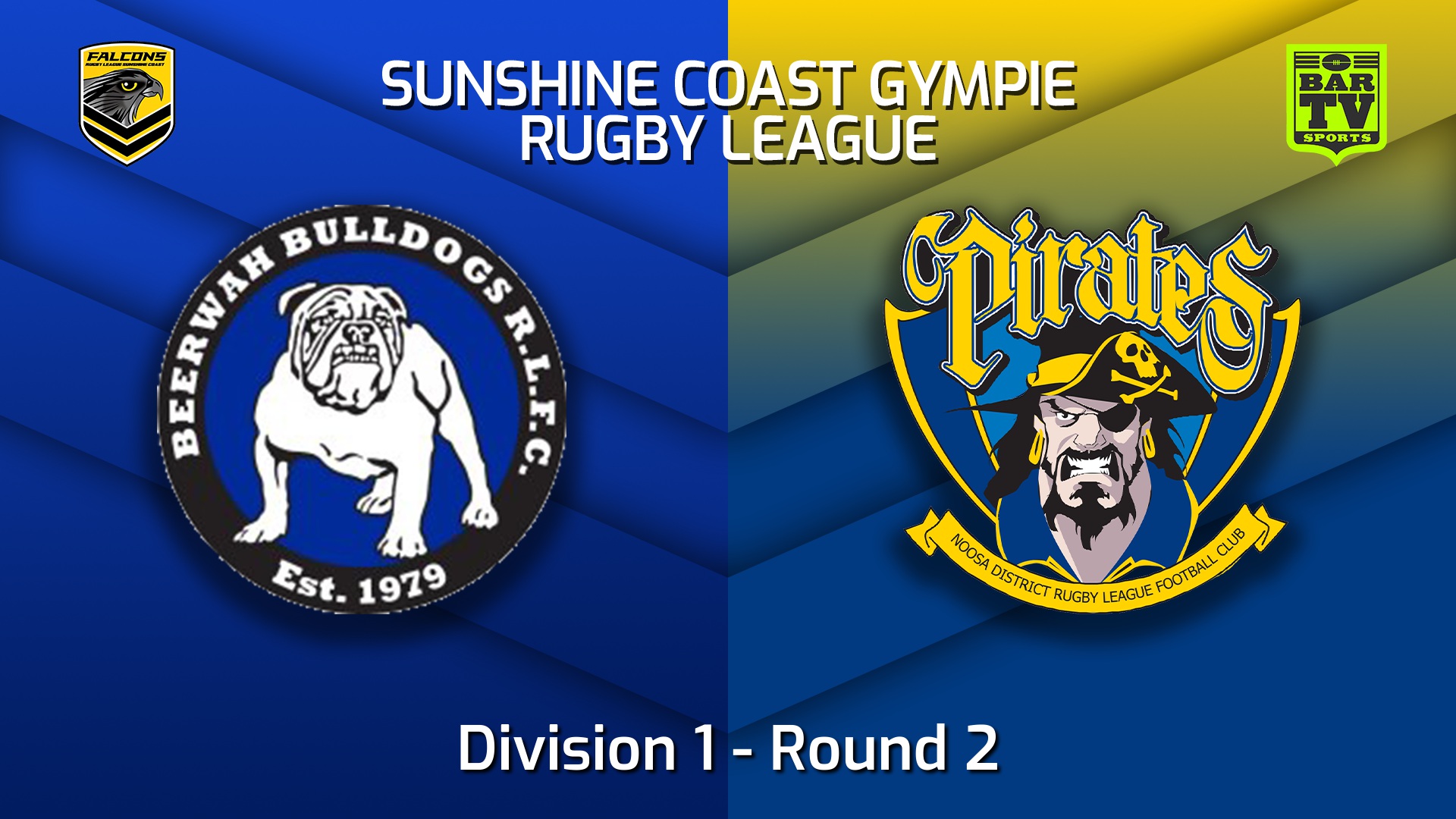 220409-Sunshine Coast RL Round 2 - Division 1 - Beerwah Bulldogs v Noosa Pirates Slate Image