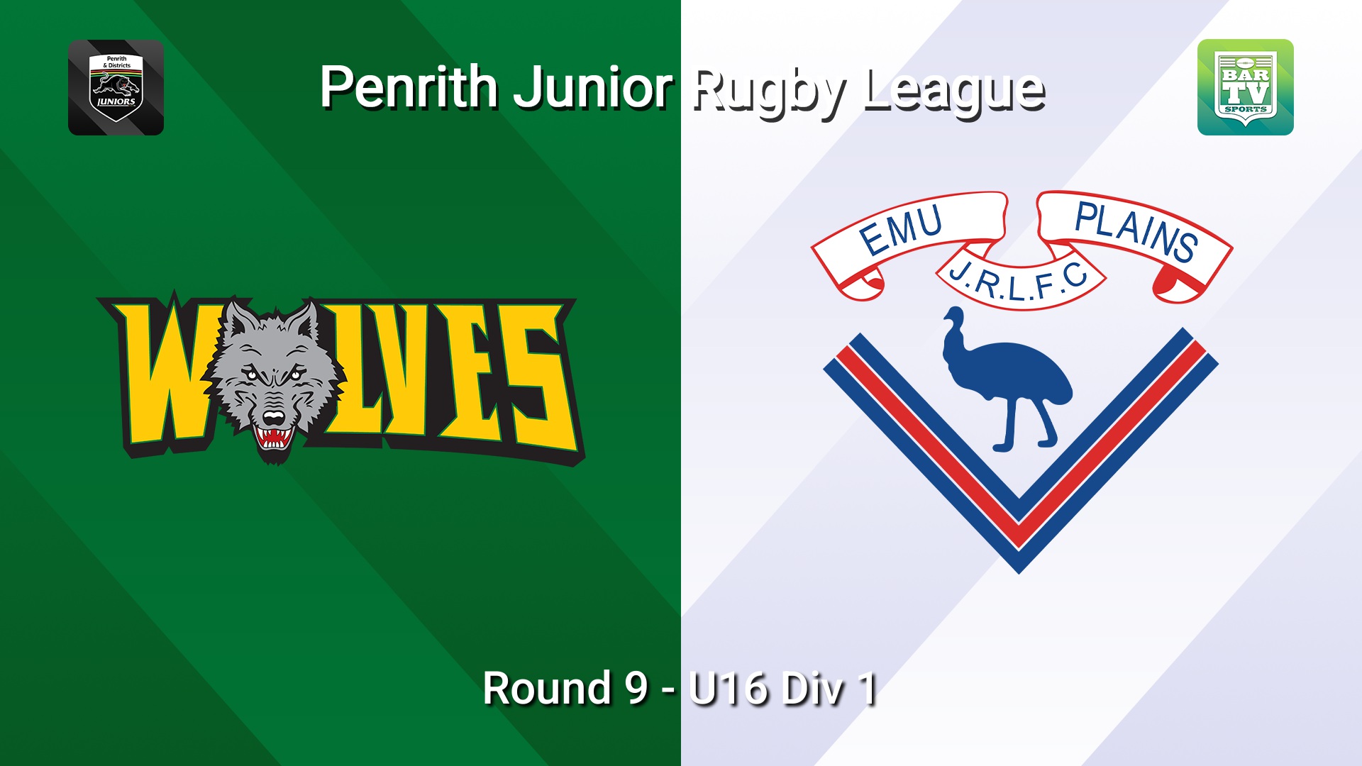 260627-video-Penrith & District Junior Rugby League Round 9 - U16 Div 1 - Windsor Wolves v Emu Plains Slate Image