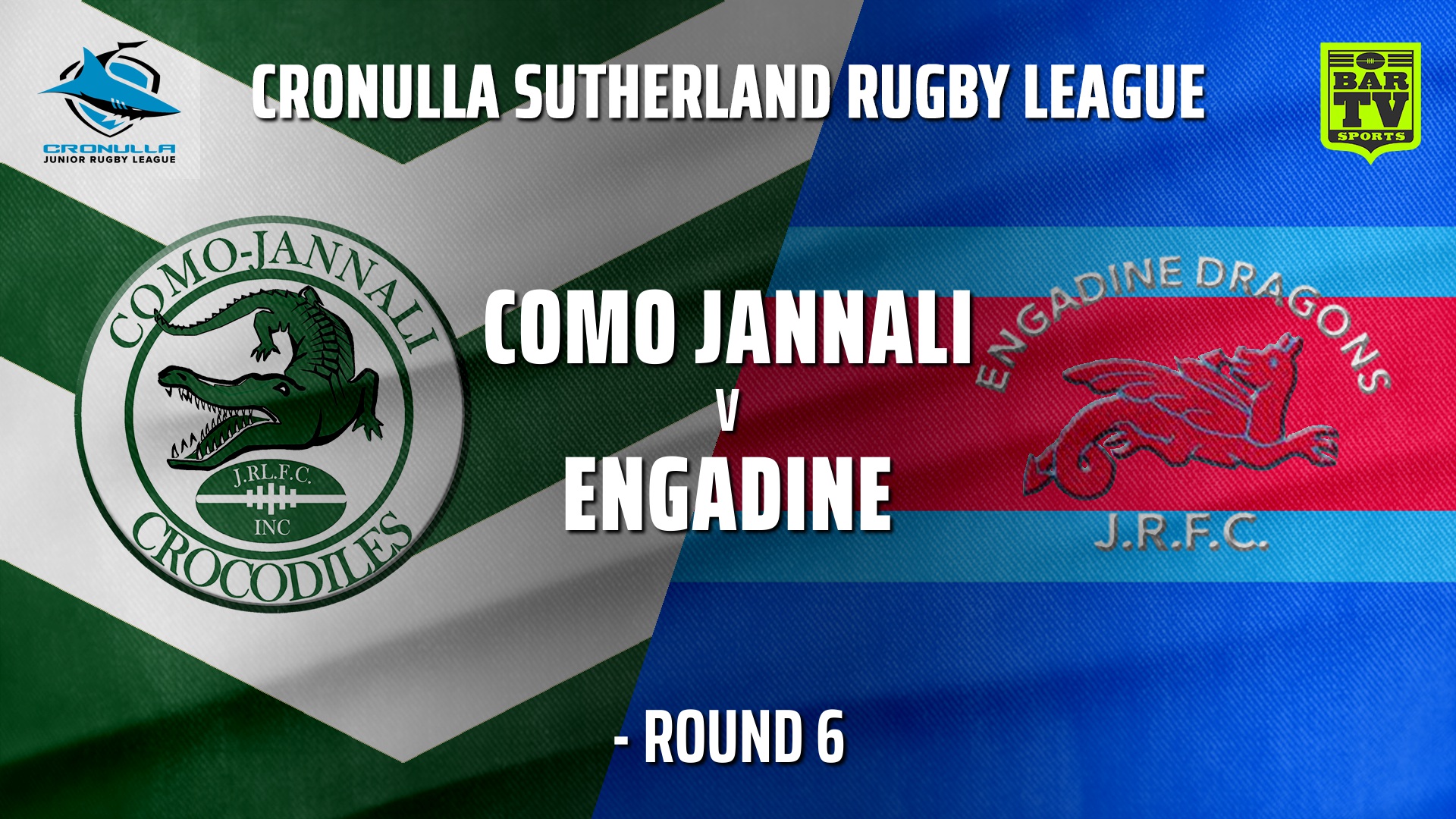 210605-Cronulla JRL - Under 10 Gold Round 6 - Como Jannali Crocodiles v Engadine Dragons Slate Image