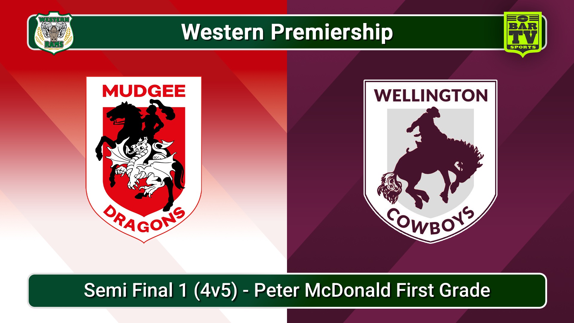 250824-video-Western Premiership Semi Final 1 (4v5) - Peter McDonald First Grade - Mudgee Dragons v Wellington Cowboys Slate Image