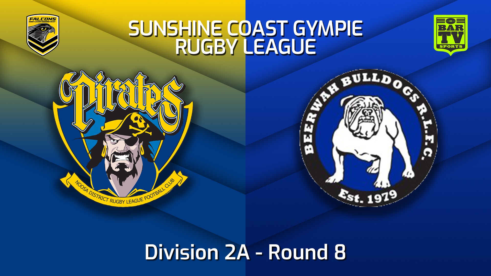 220611-Sunshine Coast RL Round 8 - Division 2A - Noosa Pirates v Beerwah Bulldogs Slate Image