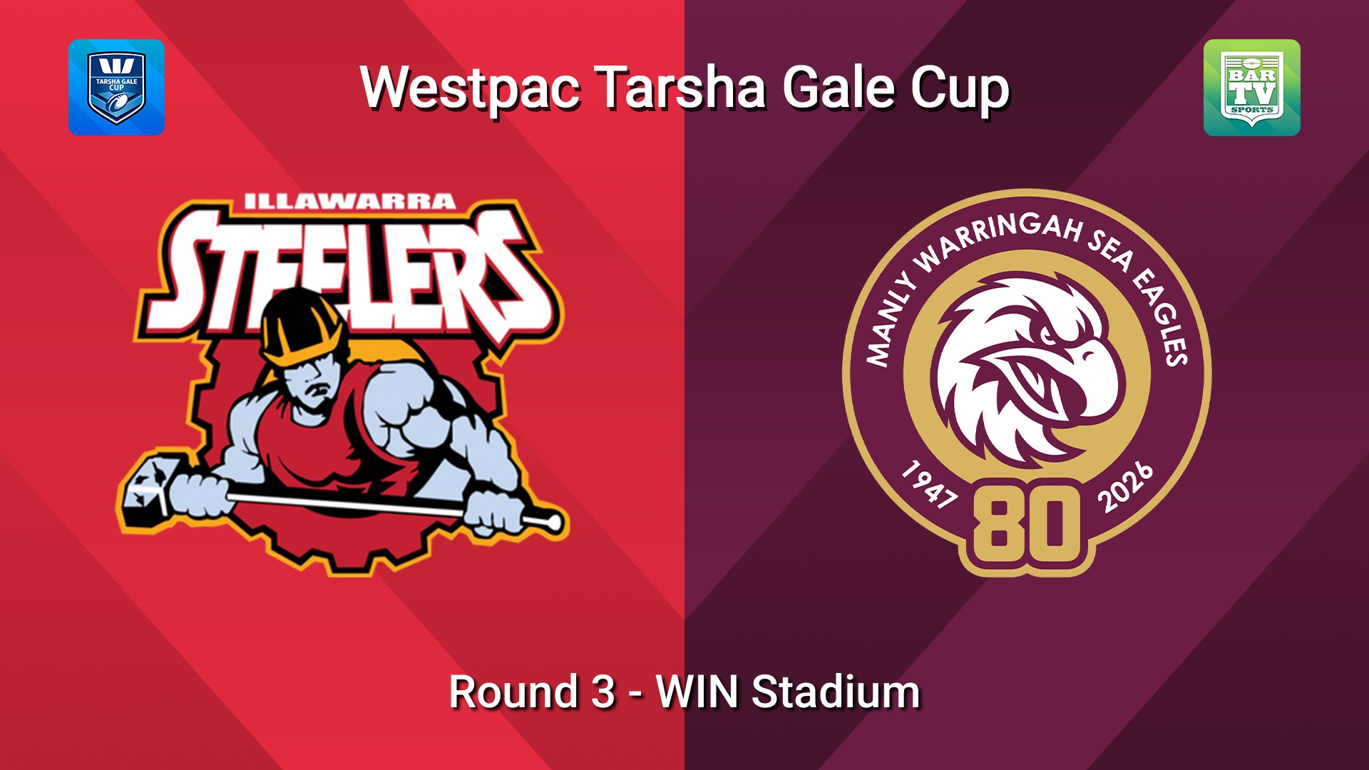 260221-video-Westpac Tarsha Gale Cup Round 3 - Illawarra Steelers v Manly Warringah Sea Eagles Slate Image