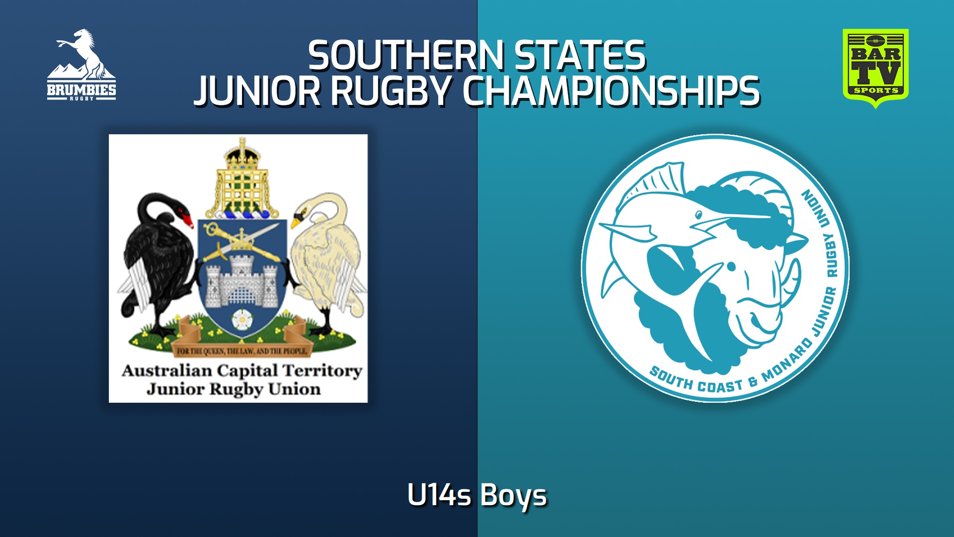 230711-Southern States Junior Rugby Championships U14s Boys - ACTJRU v South Coast-Monaro Slate Image