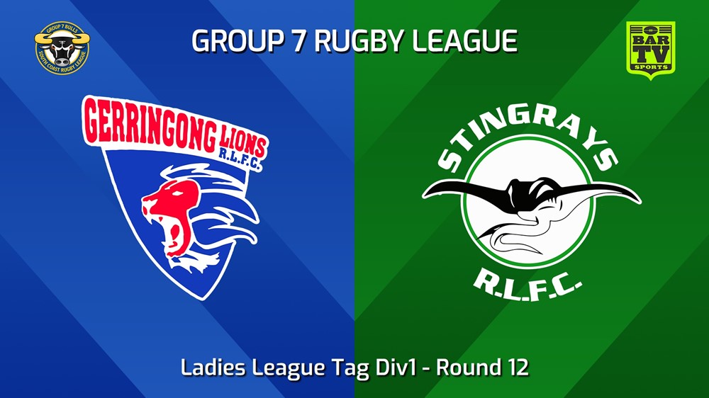240629-video-South Coast Round 12 - Ladies League Tag Div1 - Gerringong Lions v Stingrays of Shellharbour Slate Image