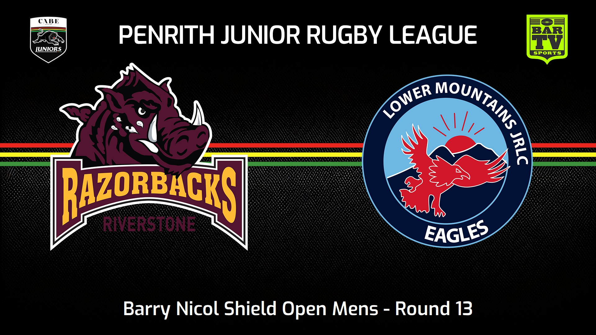 240721-video-Penrith & District Junior Rugby League Round 13 - Barry Nicol Shield Open Mens - Riverstone Razorbacks v Lower Mountains Slate Image