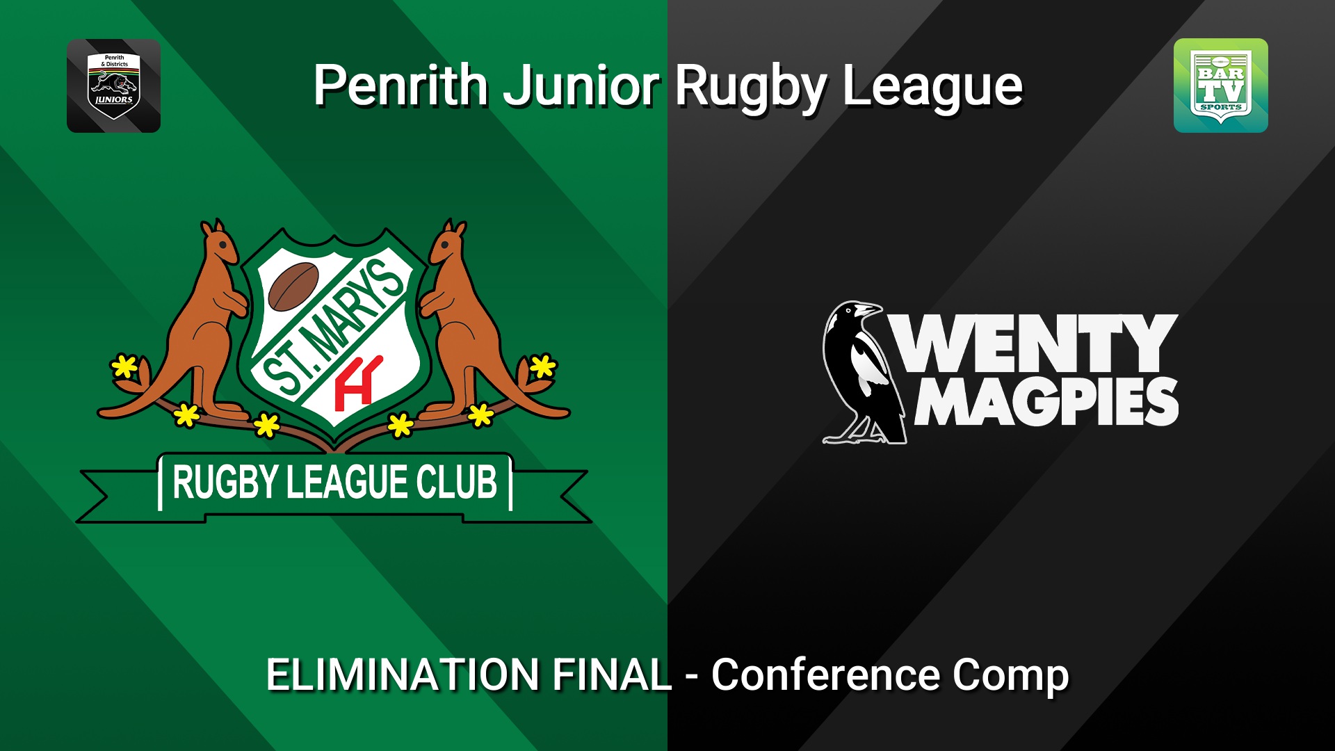 260816-video-Penrith & District Junior Rugby League ELIMINATION FINAL - Open Womens Conference - St Marys v Wentworthville Magpies  Slate Image