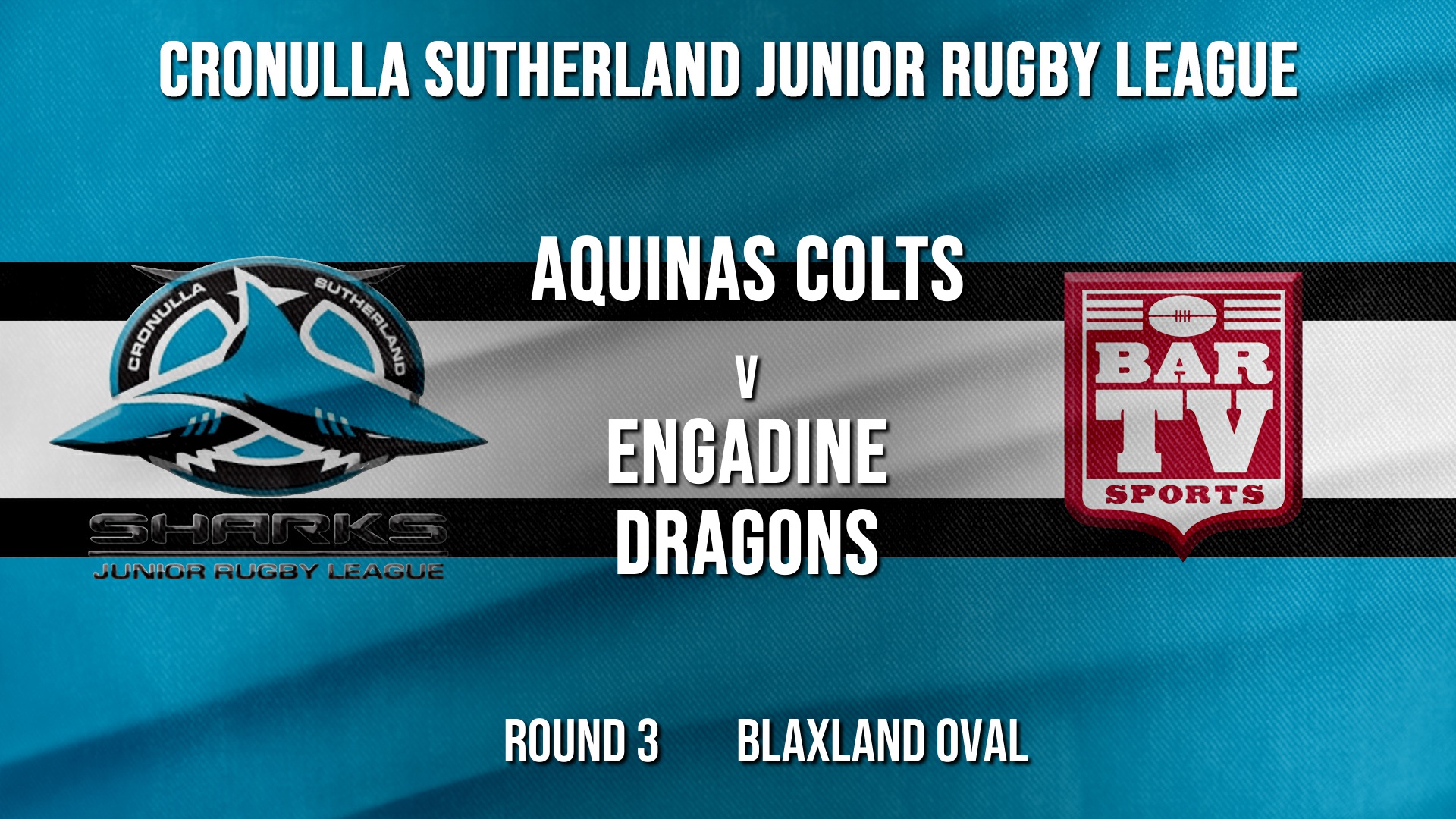 Cronulla JRL Round 4 - U/7 - Aquinas Colts v Engadine Dragons Slate Image