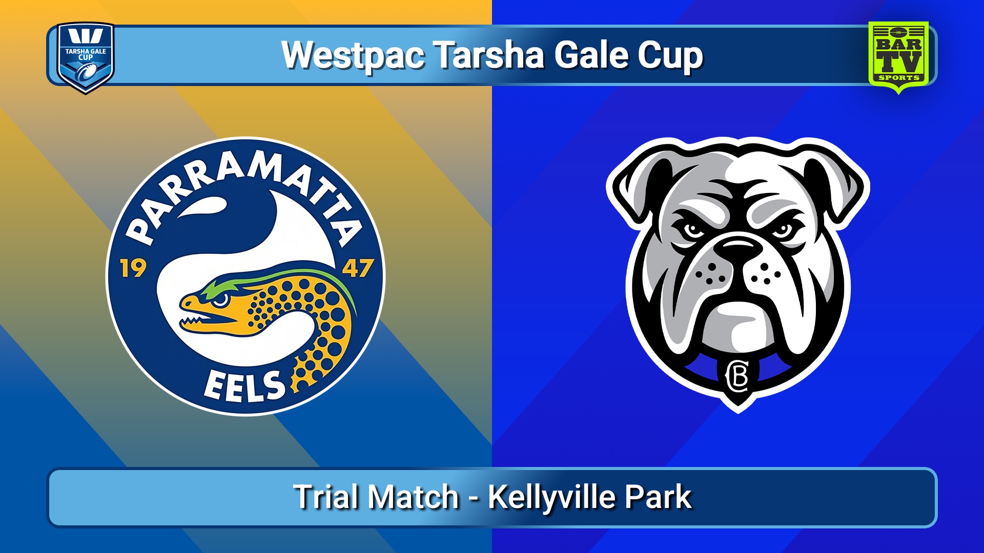 260117-video-Westpac Tarsha Gale Cup Trial Match - Parramatta Eels v Canterbury-Bankstown Bulldogs Slate Image
