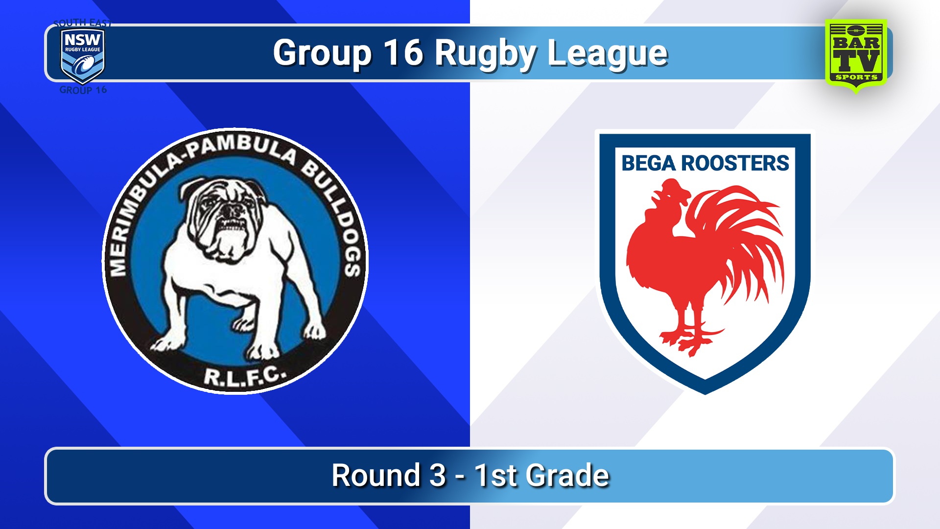 260510-video-Group 16 Rugby League  Round 3 - 1st Grade - Merimbula-Pambula Bulldogs v Bega Roosters Slate Image