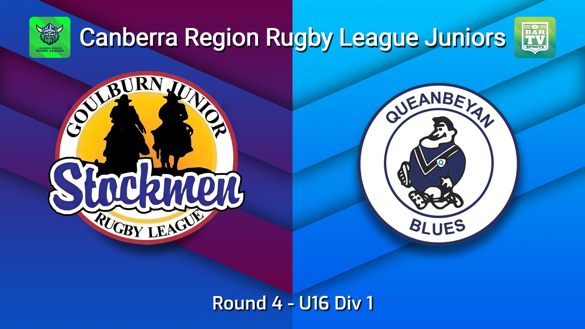 260522-video-Canberra Region Rugby League Juniors Round 4 - U16 Div 1 - Goulburn Junior Stockmen v Queanbeyan Blues Juniors Slate Image