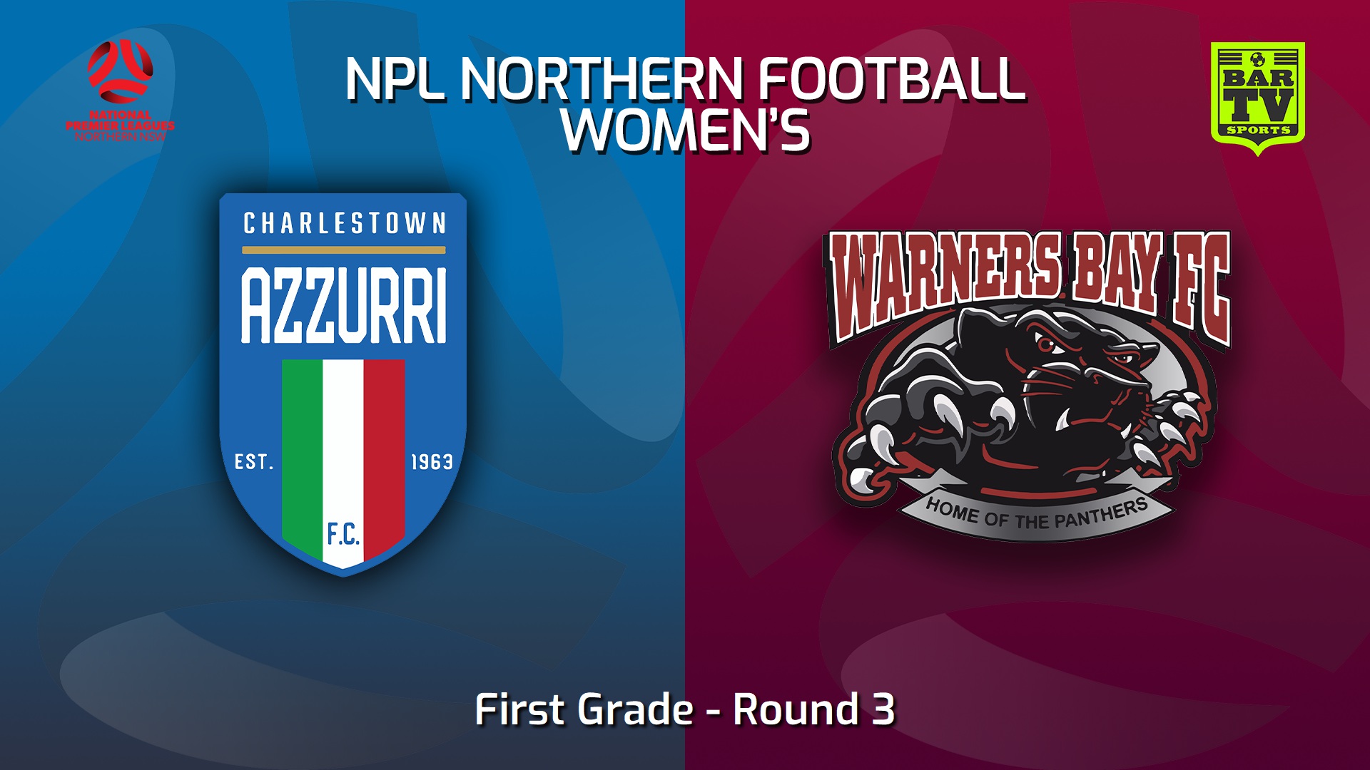 230318-NNSW NPLW Round 3 - Charlestown Azzurri FC W v Warners Bay FC W Slate Image