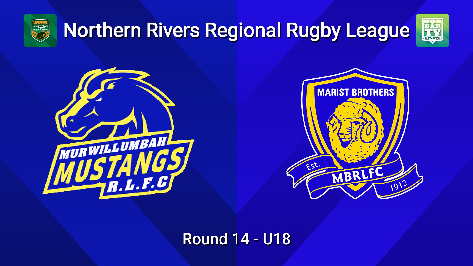 260802-video-Northern Rivers Round 14 - U18 - Murwillumbah Mustangs v Lismore Marist Brothers Minigame Slate Image