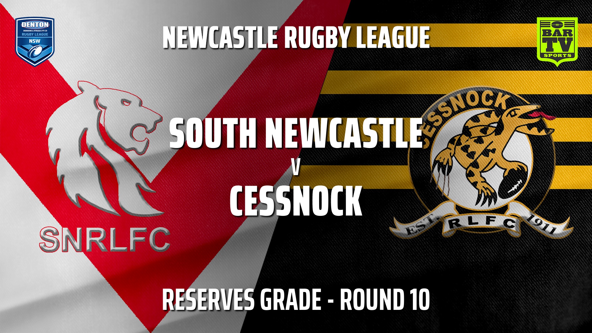 210605-Newcastle Rugby League Round 10 - Reserve Grade - South Newcastle v Cessnock Goannas Slate Image